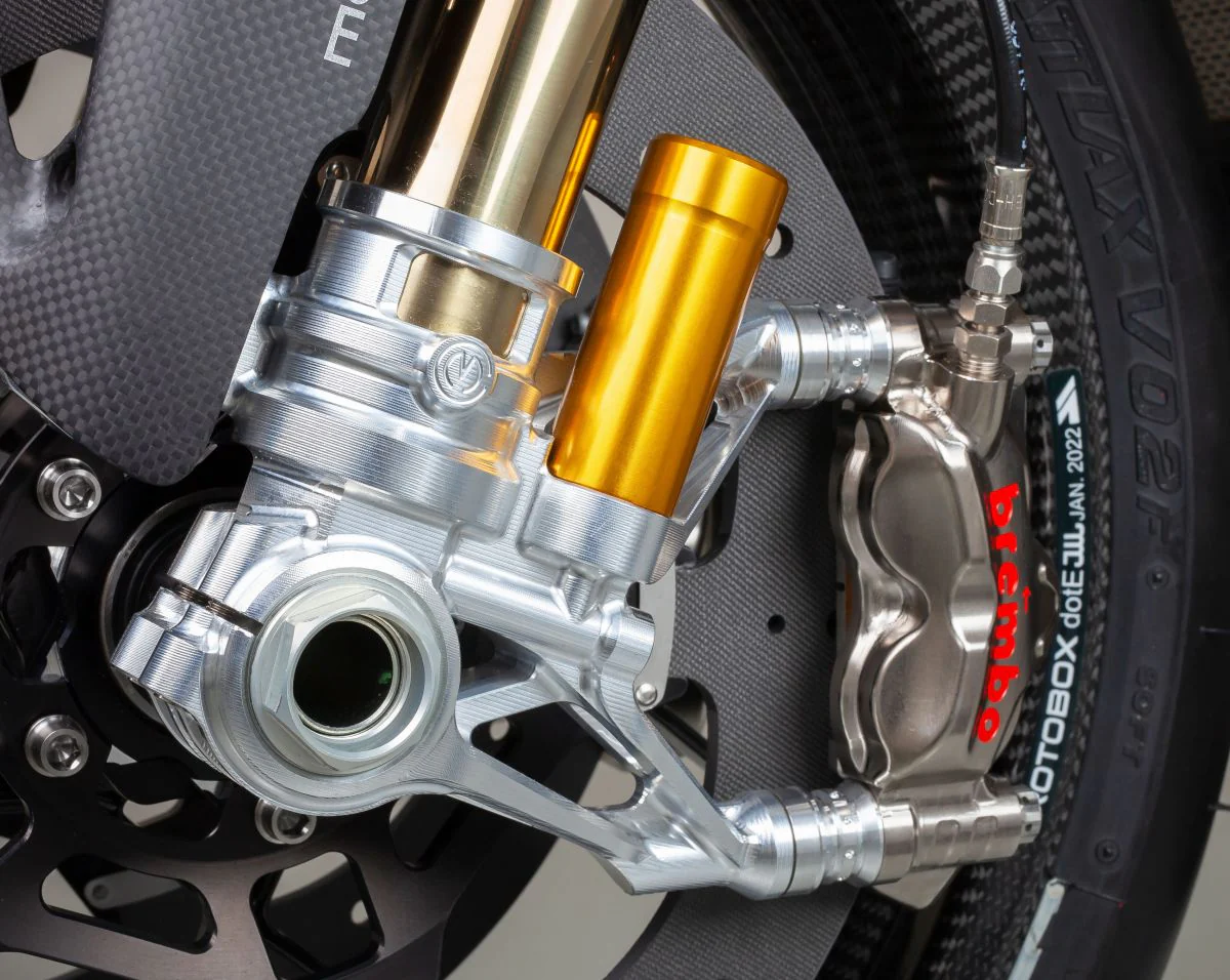 CNC Gabelfuß-Set 108 mm „GP Style“ Motocorse Ducati Panigale V4/S/R (18–24) - Image 6