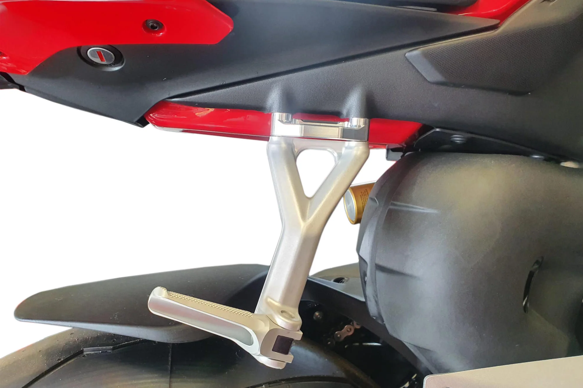 Sozius-Fußrasten Abdeckplatten Aluminium CNC Racing Ducati Panigale V4/S/R (25-26) PET52 - Image 9