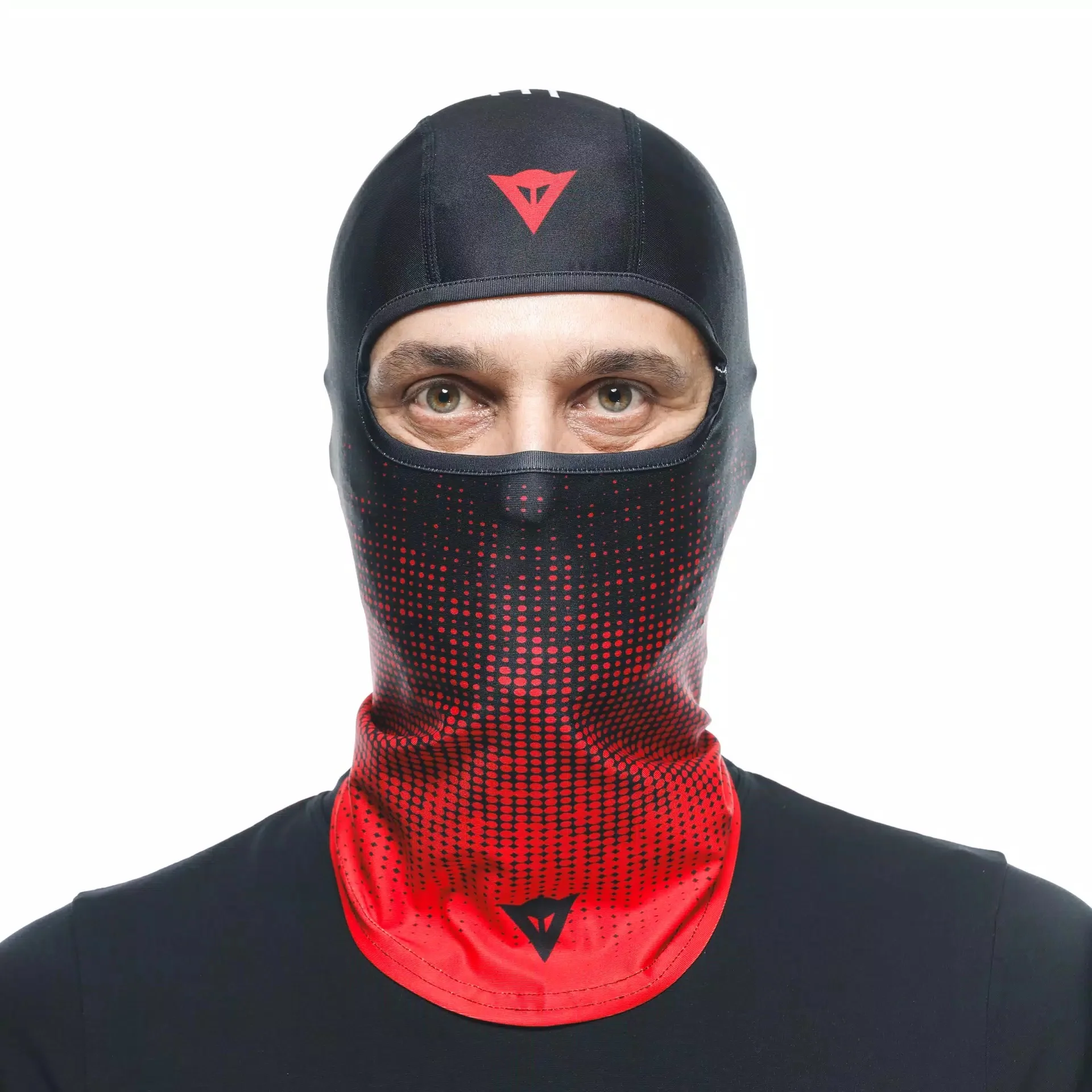 Dainese Sturmhaube Schwarz/Rot mit Dainese Logo | 201910000681L001 - Image 3