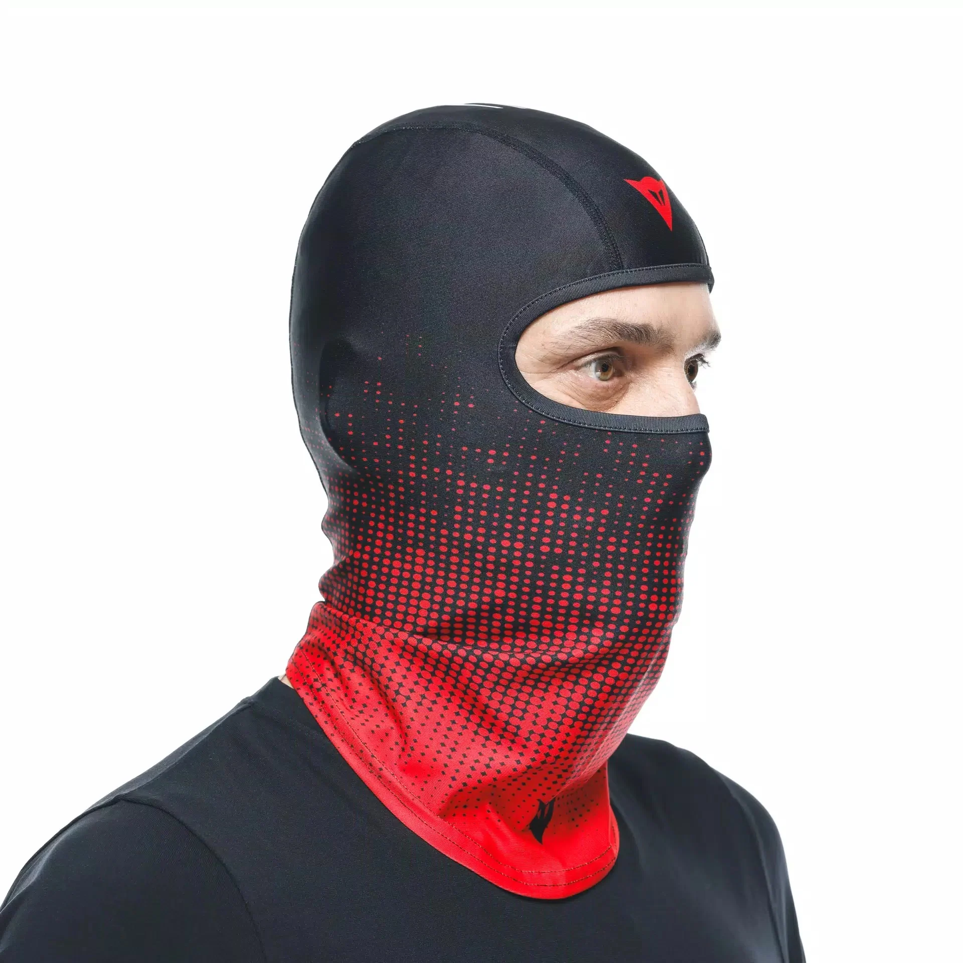 Dainese Sturmhaube Schwarz/Rot mit Dainese Logo | 201910000681L001 - Image 4