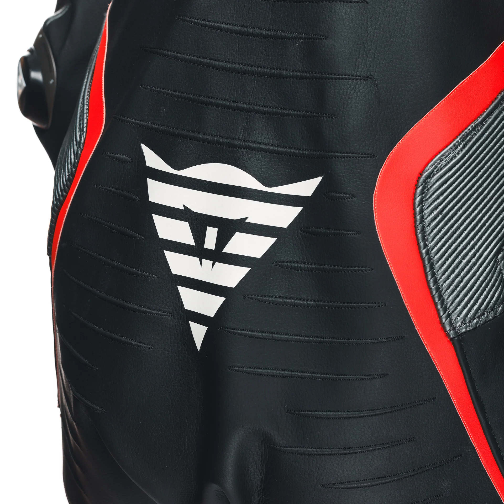 Dainese Audax D-ZIP Einteiler Lederkombi – Perforierter Rennanzug | Herren | Schwarz/Rot - Image 14