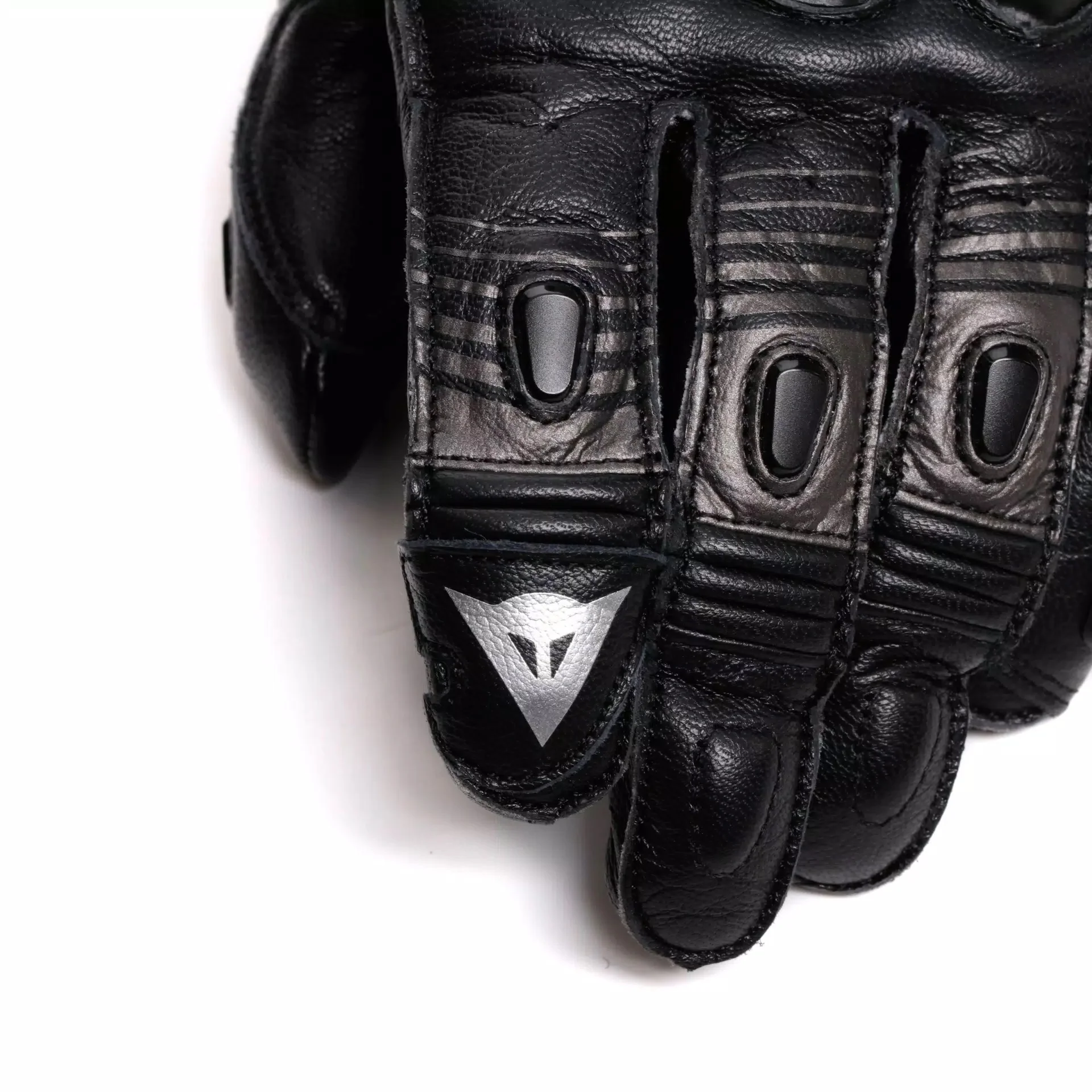 Dainese Fiero Racing Motorrad Lederhandschuhe | Herren | Schwarz | 201810002560400 - Image 4