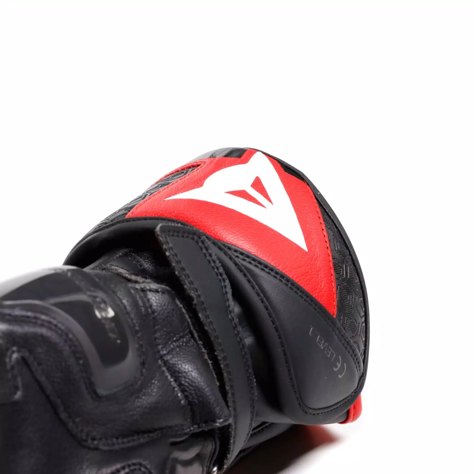 Dainese Fiero Racing Motorrad Lederhandschuhe | Herren | Schwarz/Rot | 2018100025A7700 - Image 8