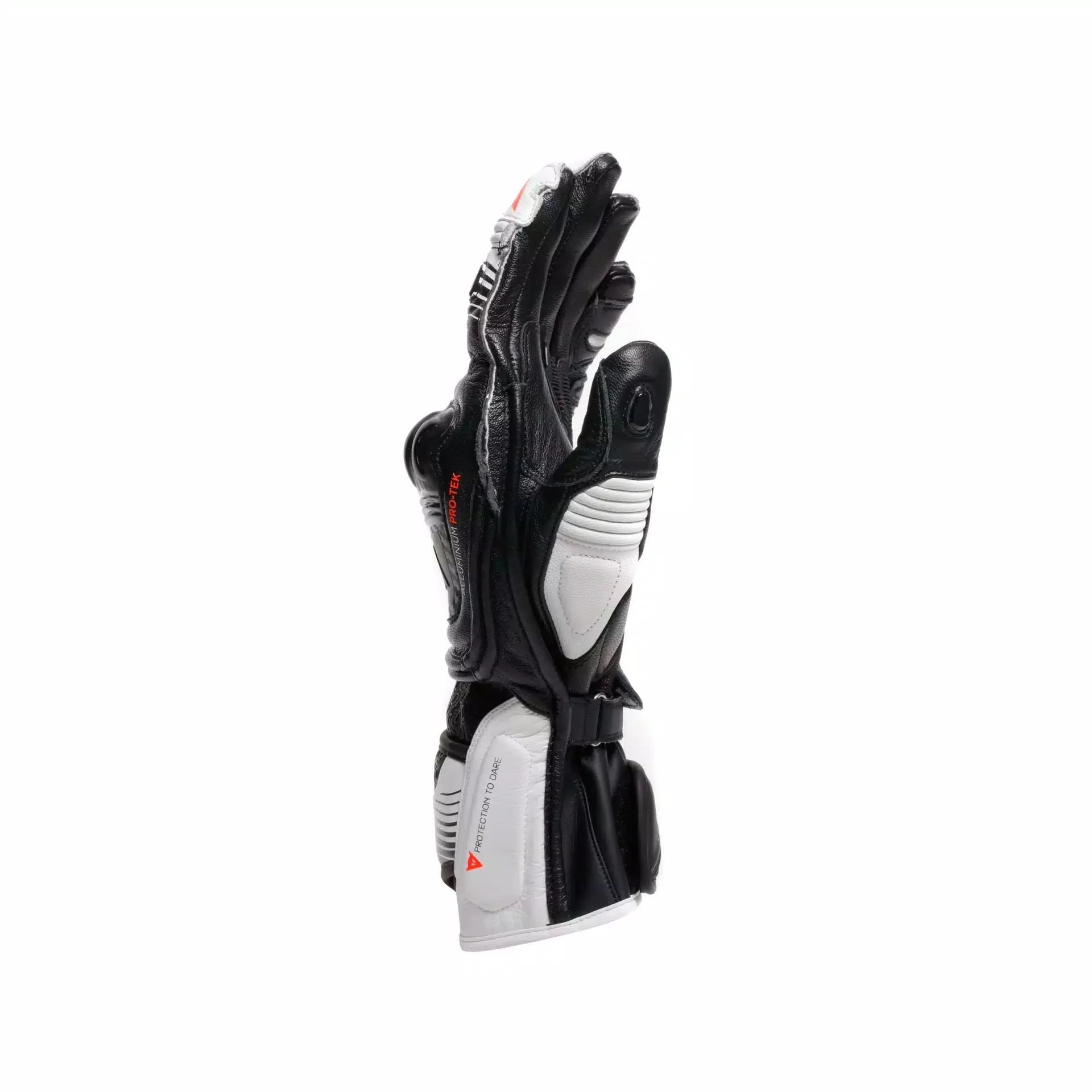 Dainese Fiero Racing Motorrad Lederhandschuhe | Herren | Schwarz/Weiß | 2018100025N3200 - Image 5