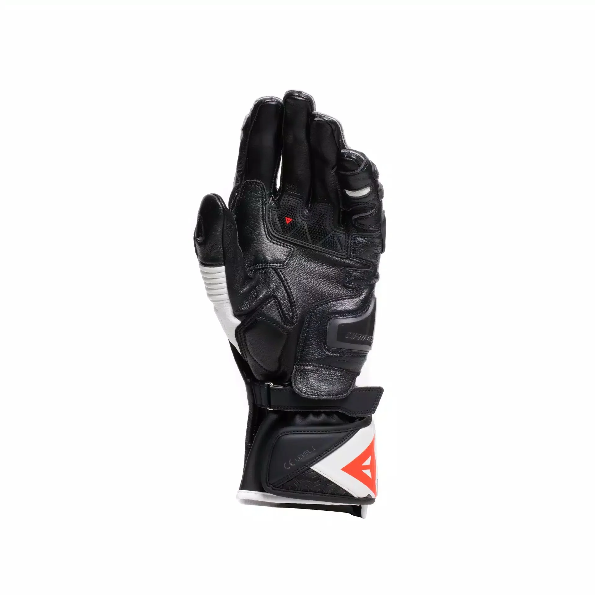 Dainese Fiero Racing Motorrad Lederhandschuhe | Herren | Schwarz/Weiß | 2018100025N3200 - Image 6