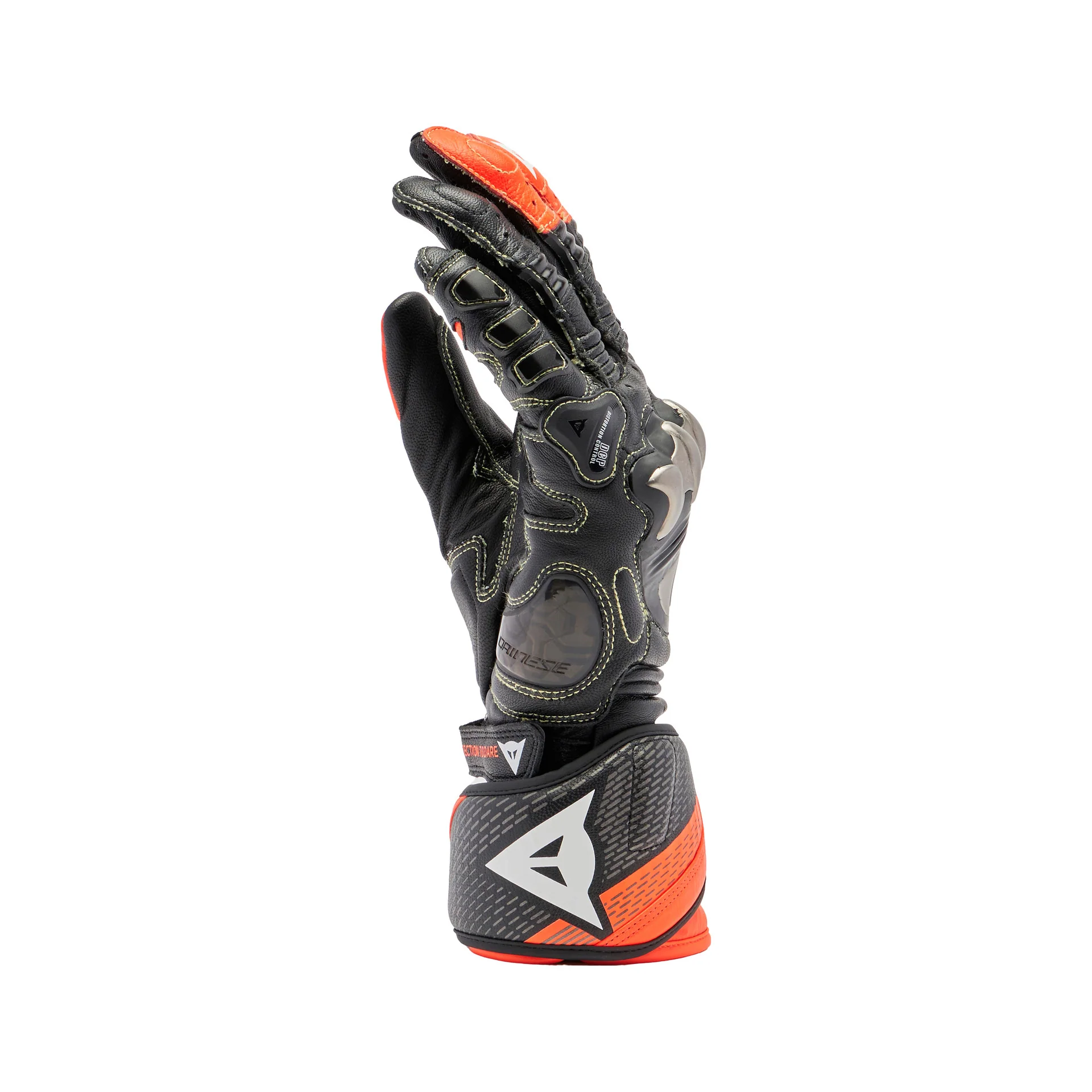 Dainese Full Metal 7 Racing Motorrad Lederhandschuhe | Herren | Schwarz/Rot | 201810001462800 - Image 4