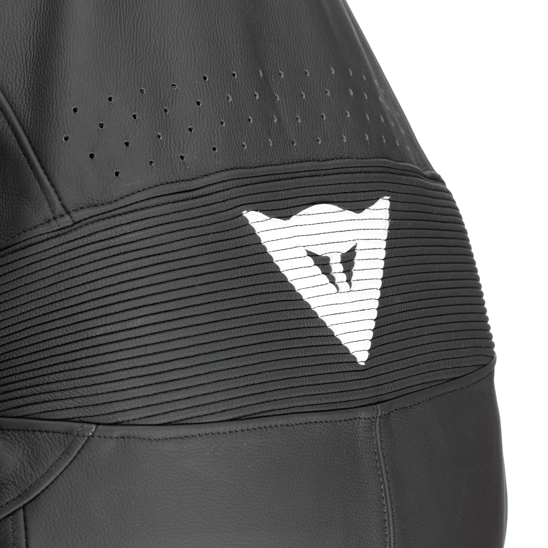 Dainese Laguna Seca 6 Einteiler Lederkombi – Perforierter Rennanzug | Herren | Schwarz/Weiß - Image 17