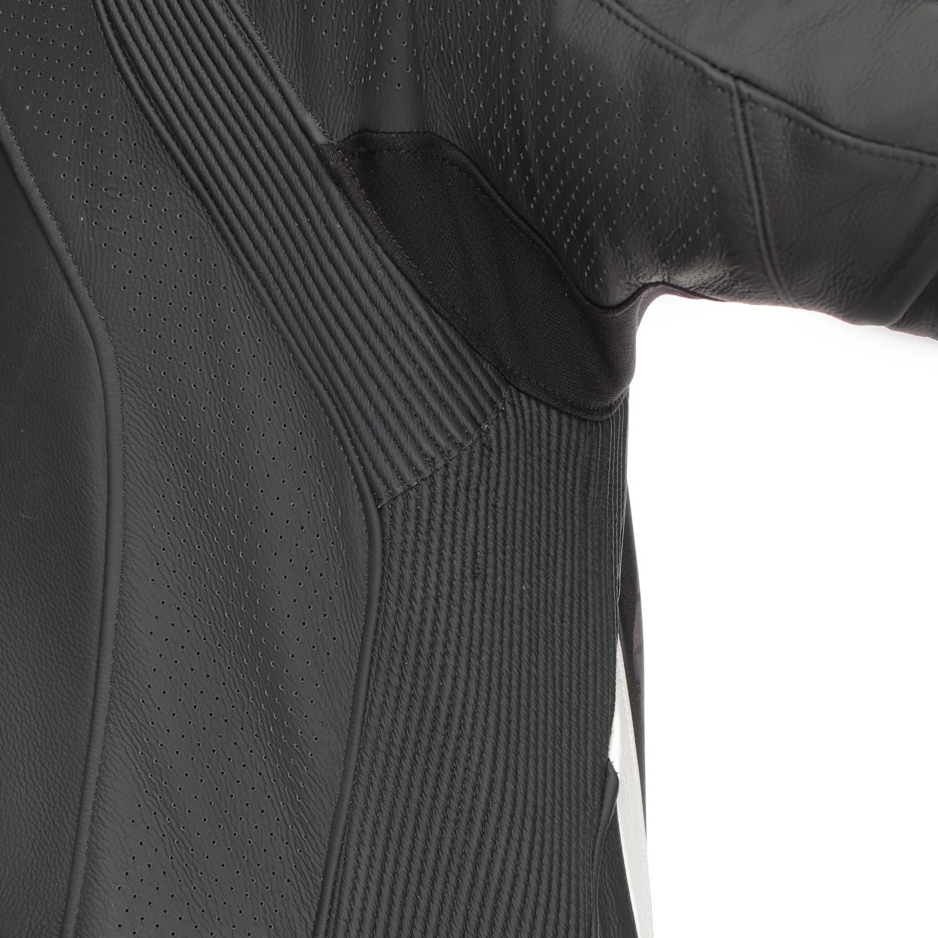 Dainese Laguna Seca 6 Einteiler Lederkombi – Perforierter Rennanzug | Herren | Schwarz/Weiß - Image 6