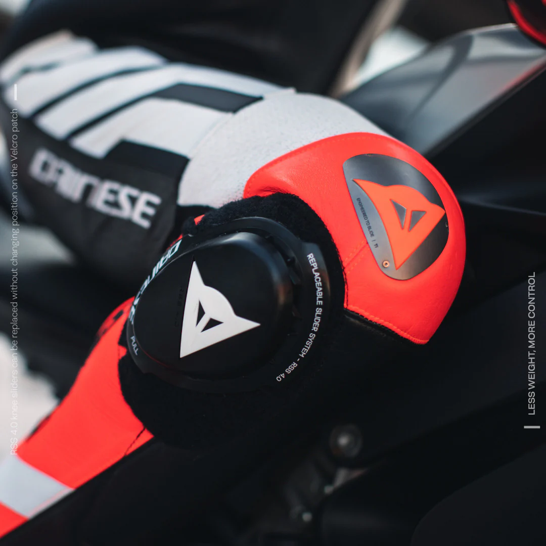 Dainese Mugello 3 D-AIR® Einteiler Lederkombi – Perforierter Airbag Rennanzug | Herren | Schwarz/Rot - Image 21