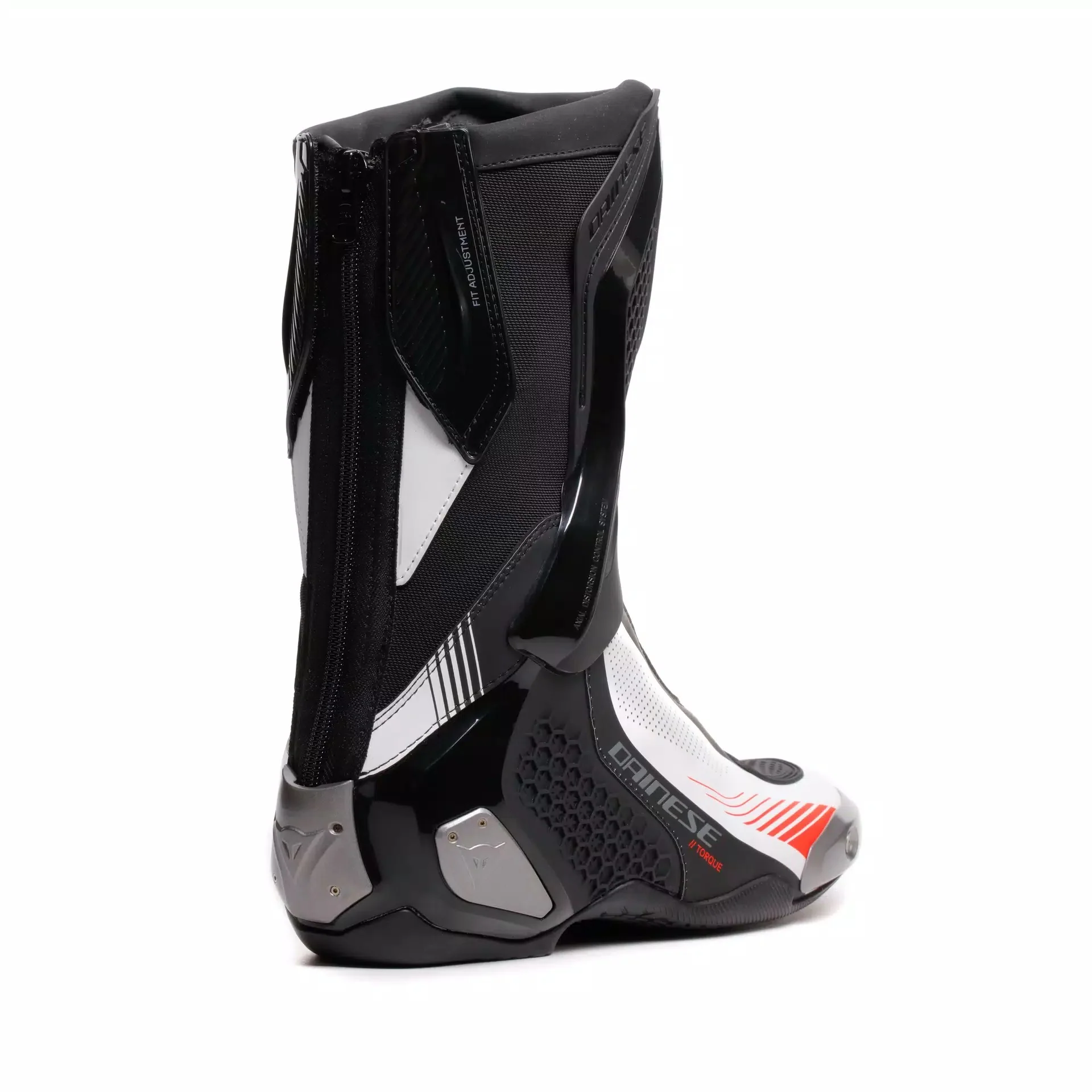 Dainese Torque 4 Air Racing und Straßen Motorradstiefel Sommer | Herren | Schwarz/Weiß/Rot | 2017900086N3200 - Image 4