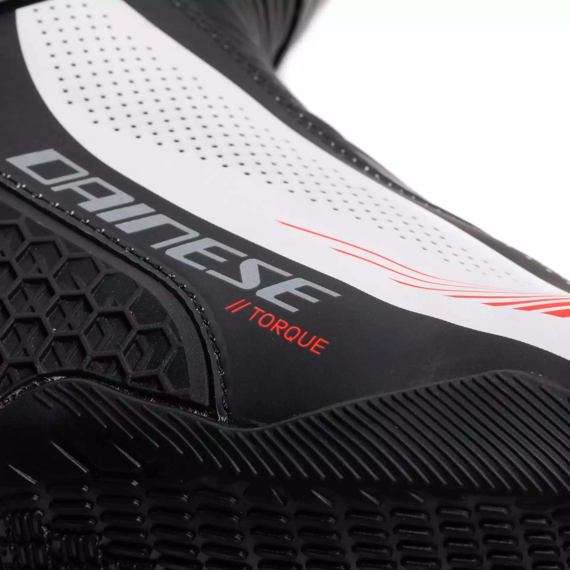 Dainese Torque 4 Air Racing und Straßen Motorradstiefel Sommer | Herren | Schwarz/Weiß/Rot | 2017900086N3200 - Image 8