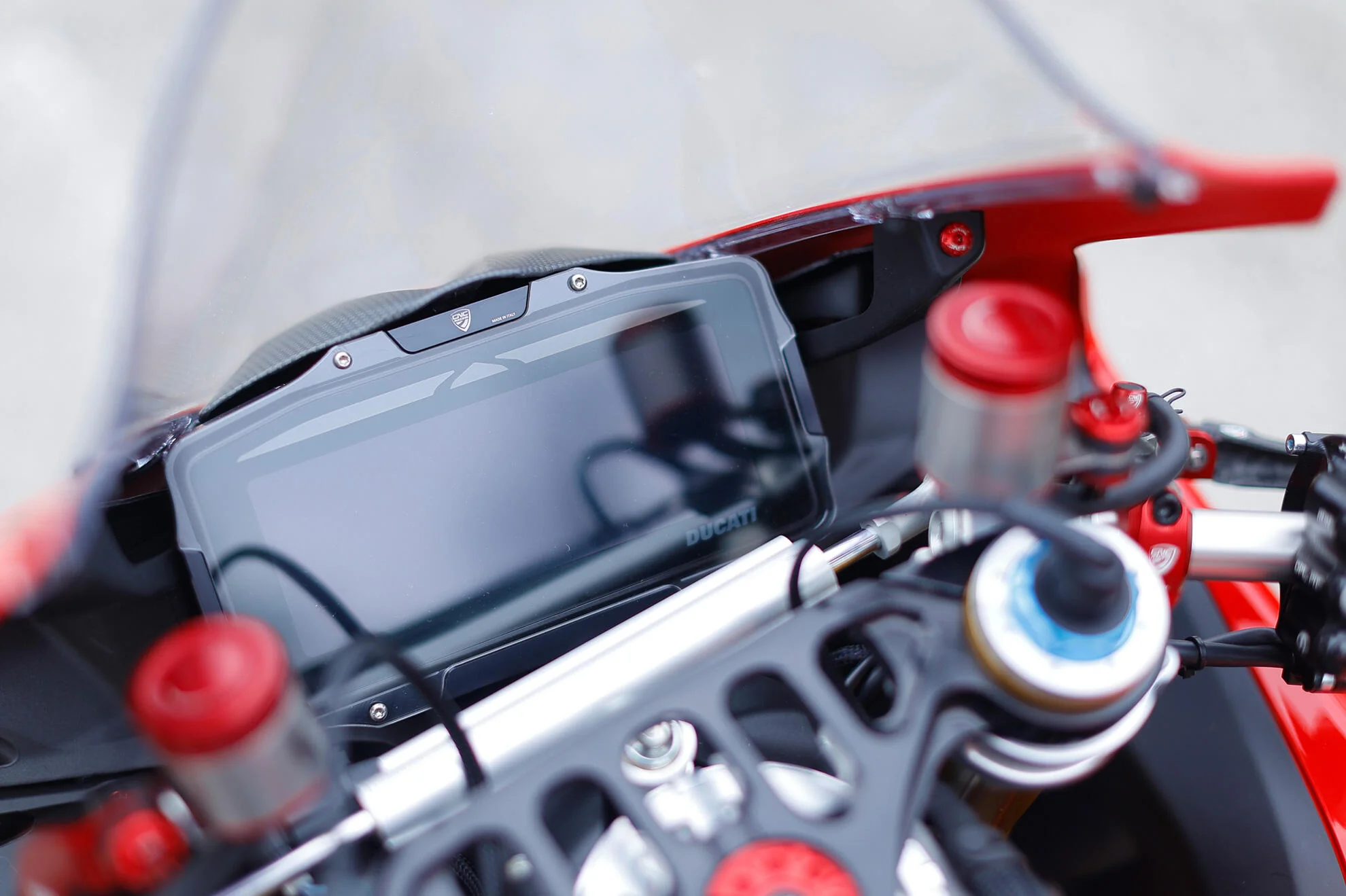 Dashboard Protection CNC Racing Ducati Panigale V4/S/R (25-26) DC003 - Image 4