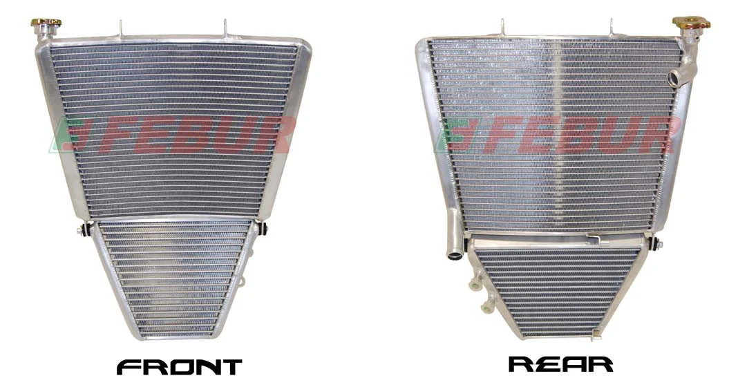 Racing Wasser + Ölkühler Febur Aprilia RSV4/RR/RF/1100 Factory (15-20) FE1577S - Image 2
