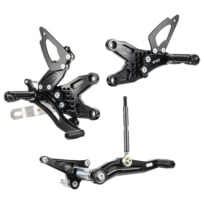 Fußrastenanlage Bonamici Racing BMW S1000RR und HP4 K46 (09-14) B001/R - Image 2