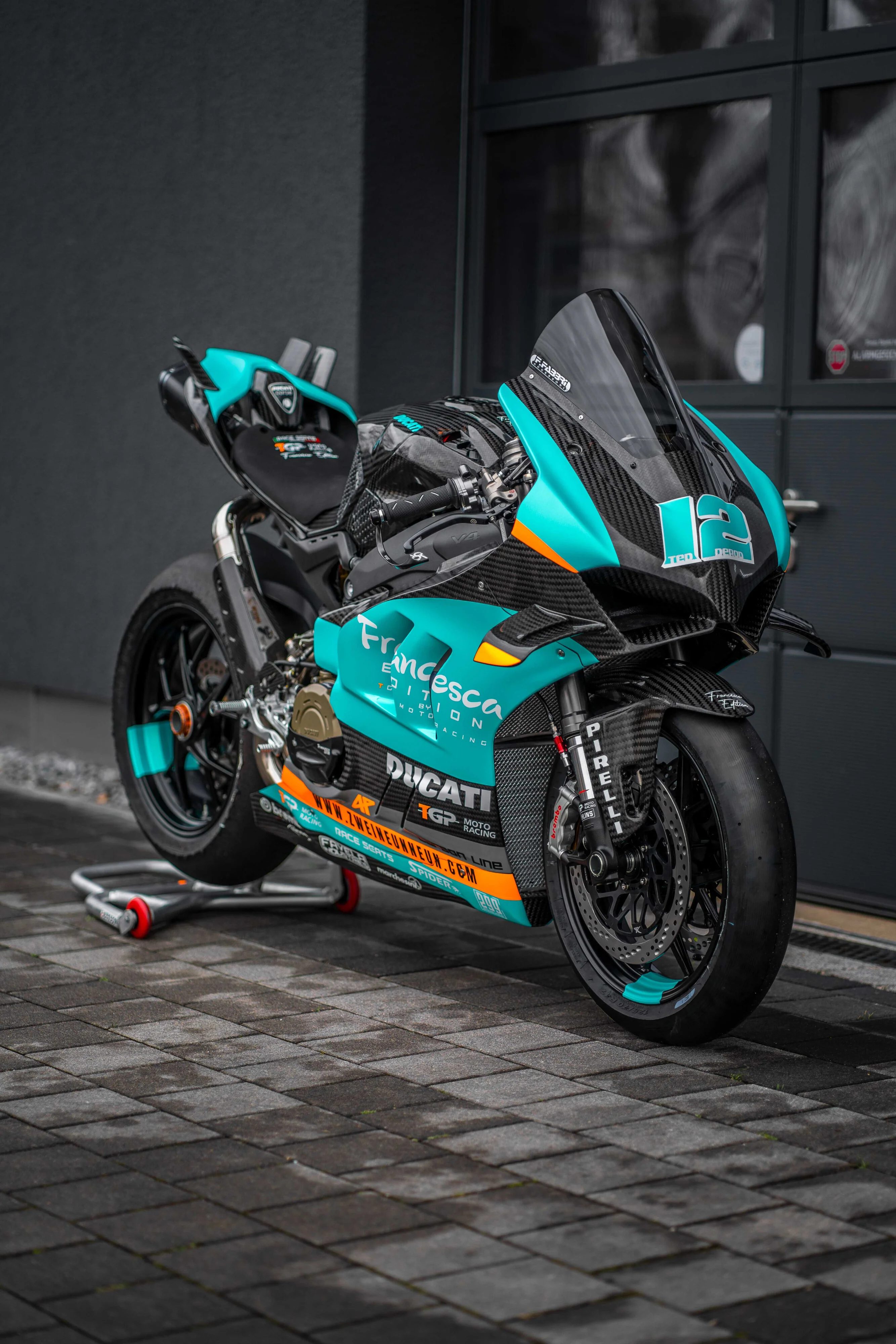 Heck MotoGP Winglets 200g AP Carbon Line Ducati Panigale V2 955 (20-24) - Image 9