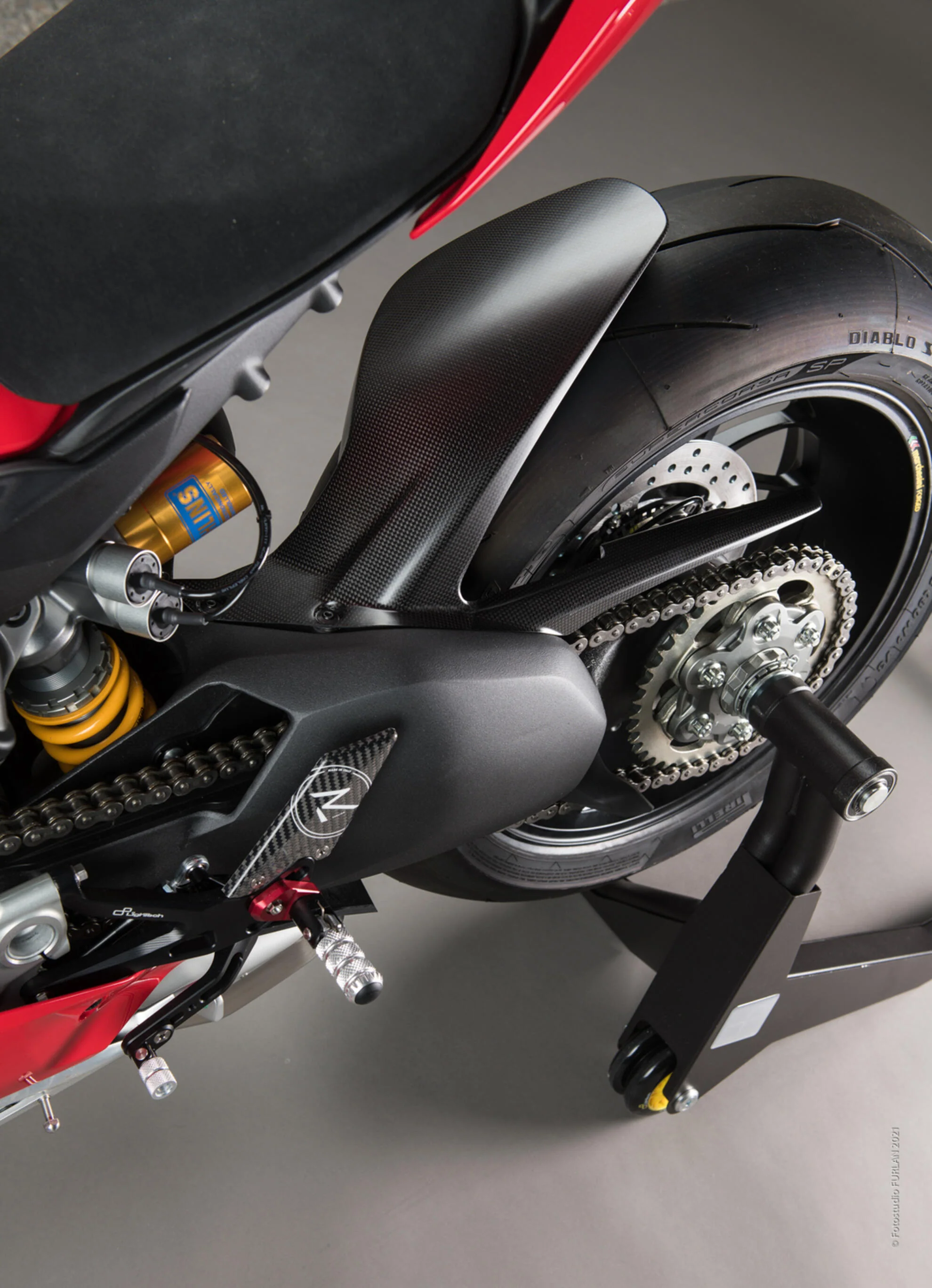 Hinterer Kotflügel Carbon LighTech Ducati Panigale V4/S/R (18-24) CARD0820 - Image 3