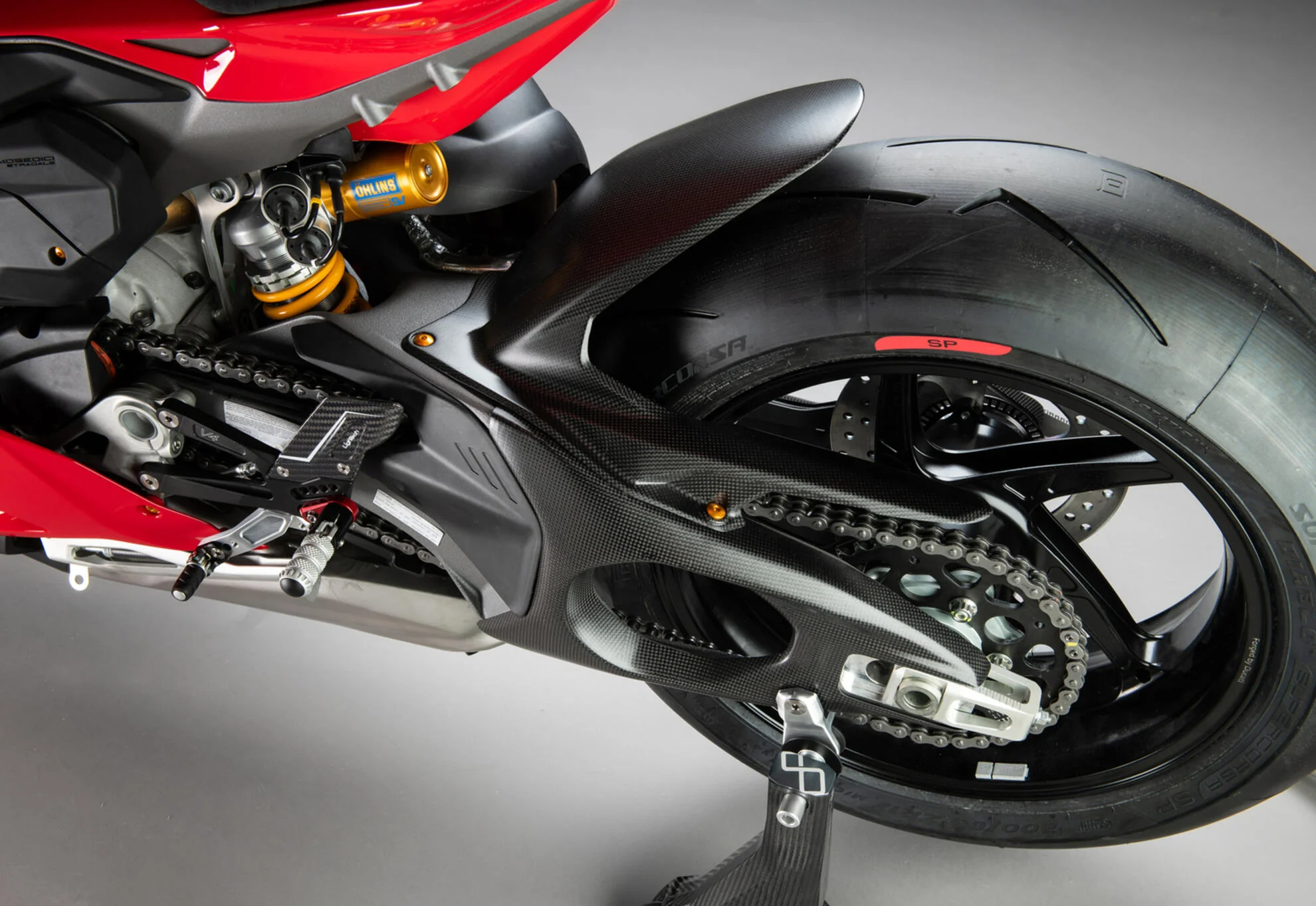 Hinterer Kotflügel Carbon LighTech Ducati Panigale V4/S (25-26) CARD2420M - Image 3