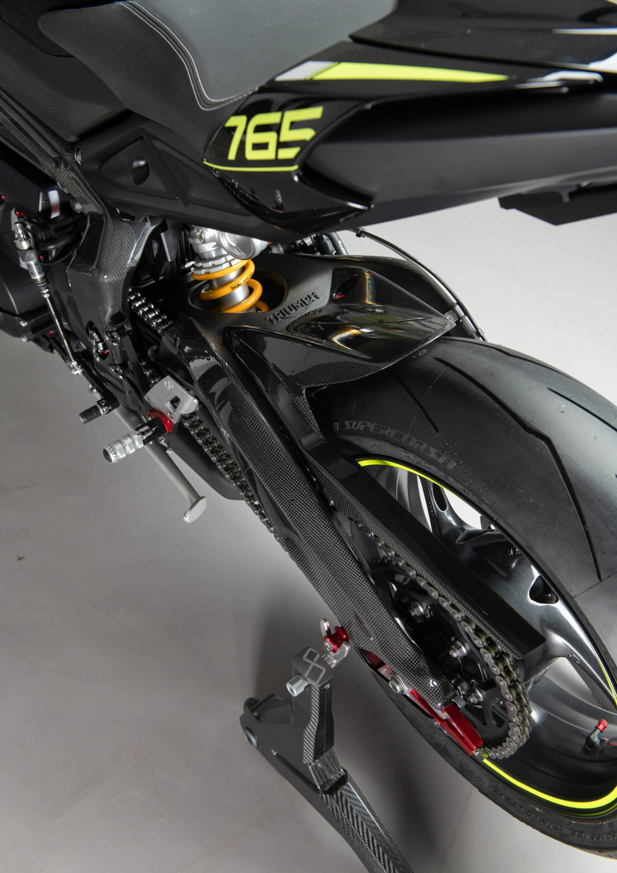 Hinterer Kotflügel Carbon LighTech Triumph Street Triple 765 S / R / RS / Moto2 (17-26) CART2420 - Image 2