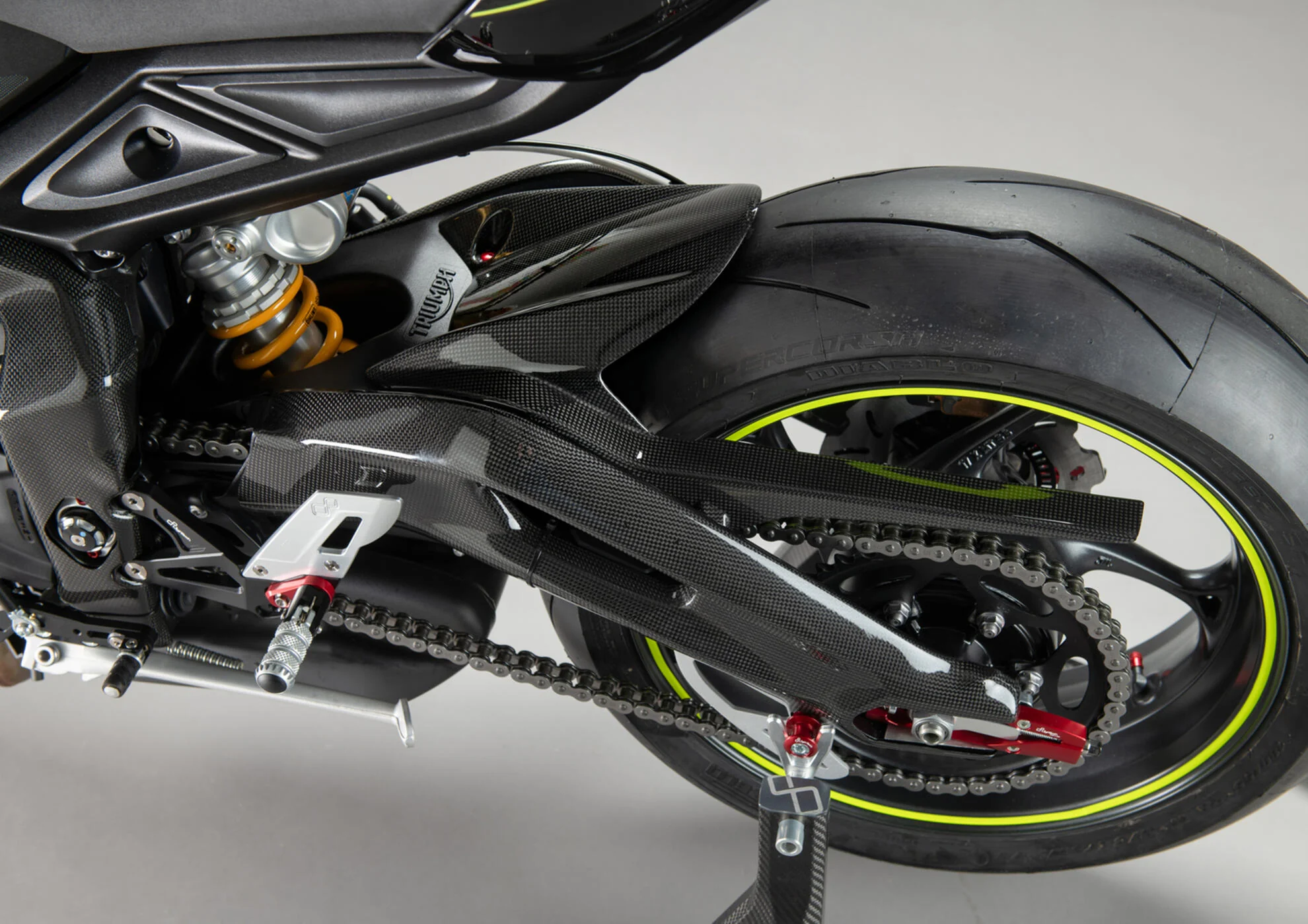 Hinterer Kotflügel Carbon LighTech Triumph Street Triple 765 S / R / RS / Moto2 (17-26) CART2420 - Image 3