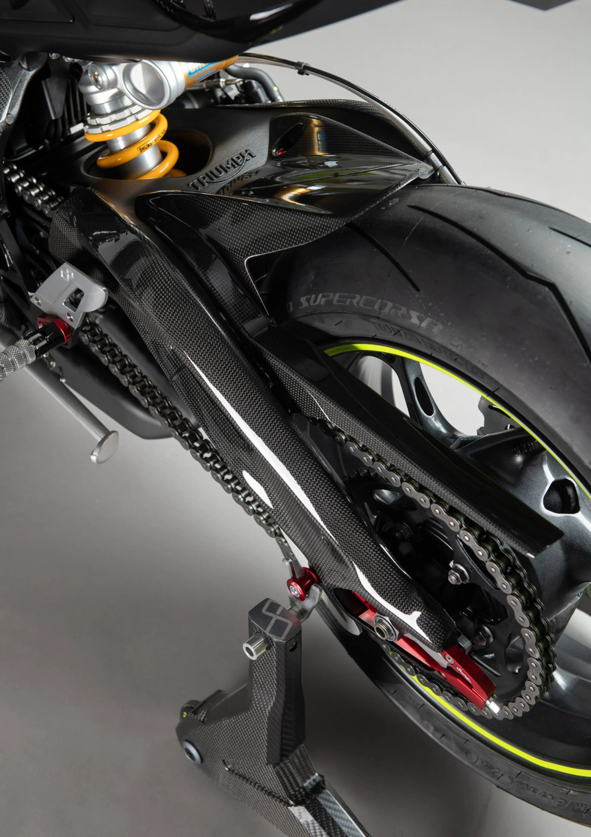 Hinterer Kotflügel Carbon LighTech Triumph Street Triple 765 S / R / RS / Moto2 (17-26) CART2420 - Image 4