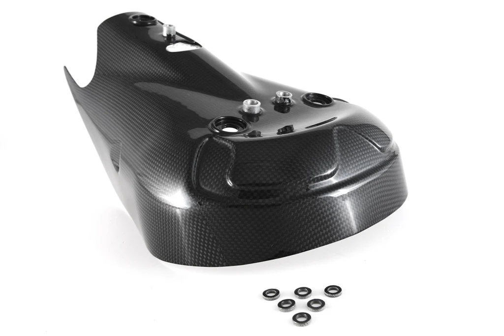 Hitzeschutz Krümmer Carbon Fullsix Ducati Panigale V2 955 (20-24) - Image 5