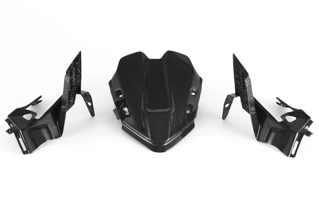 Instrumentenabdeckung "ohne GPS" Carbon Fullsix Ducati Panigale V4/S/R (18-24) - Image 5