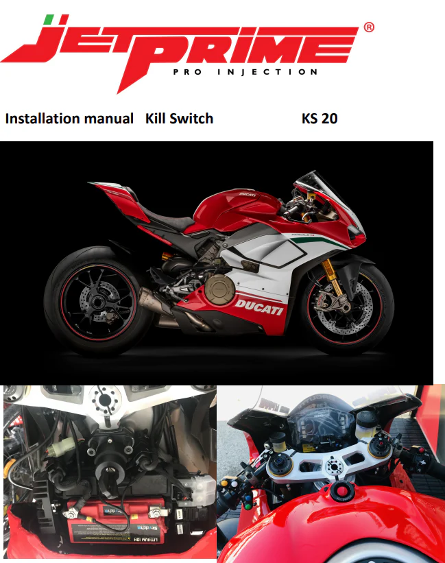 Kill Switch Button JetPrime Ducati Panigale V4/S/R (18-20) JP KS 020 - Image 10