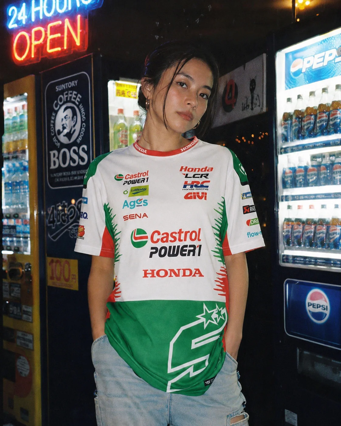 LCR Honda Racing Team Johann Zarco #5 T-Shirt Replica Herren 2026 IXON - Image 4