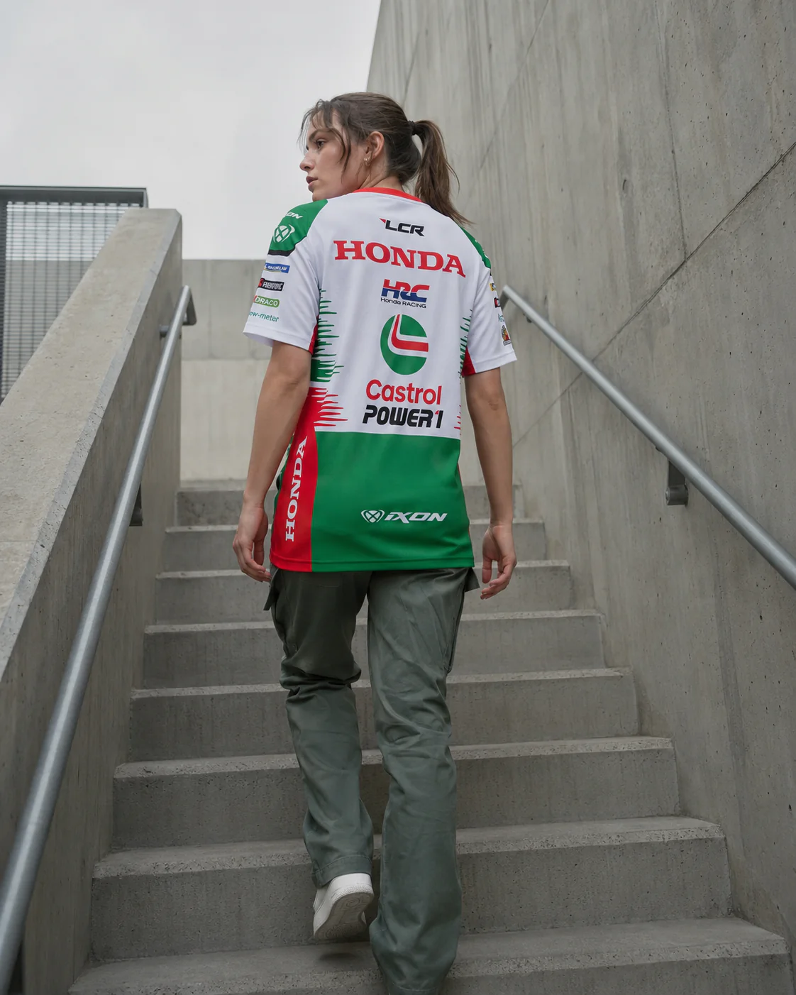LCR Honda Racing Team Johann Zarco #5 T-Shirt Replica Herren 2026 IXON - Image 6