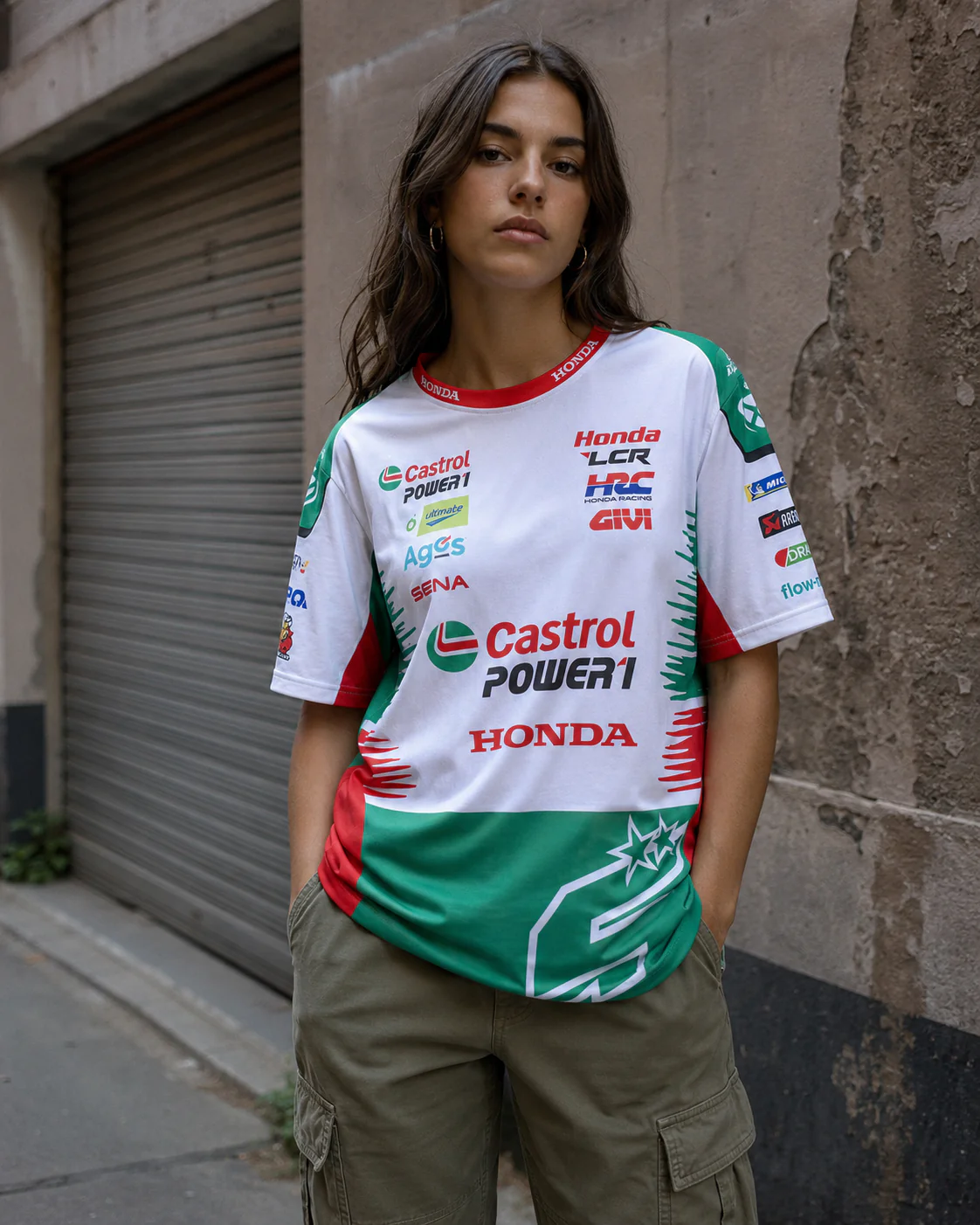 LCR Honda Racing Team Johann Zarco #5 T-Shirt Replica Herren 2026 IXON - Image 8