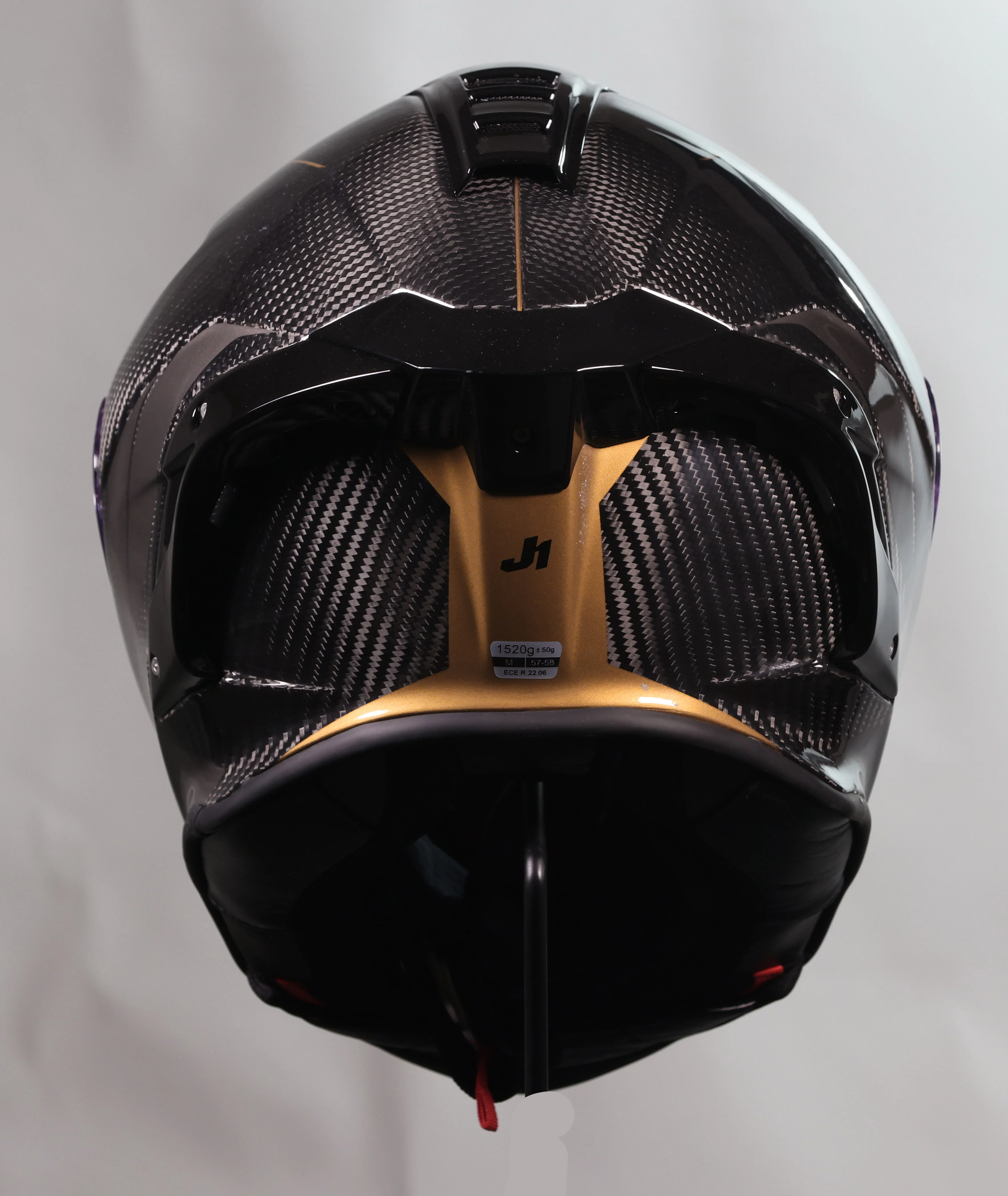 Just1 J-PGR Helm Impulse Gold / Carbon Glanz 6031110995016 - Image 3