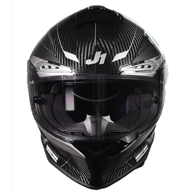 Just1 J-PGR Helm Impulse Silber / Carbon Glanz 6031110932016 - Image 2