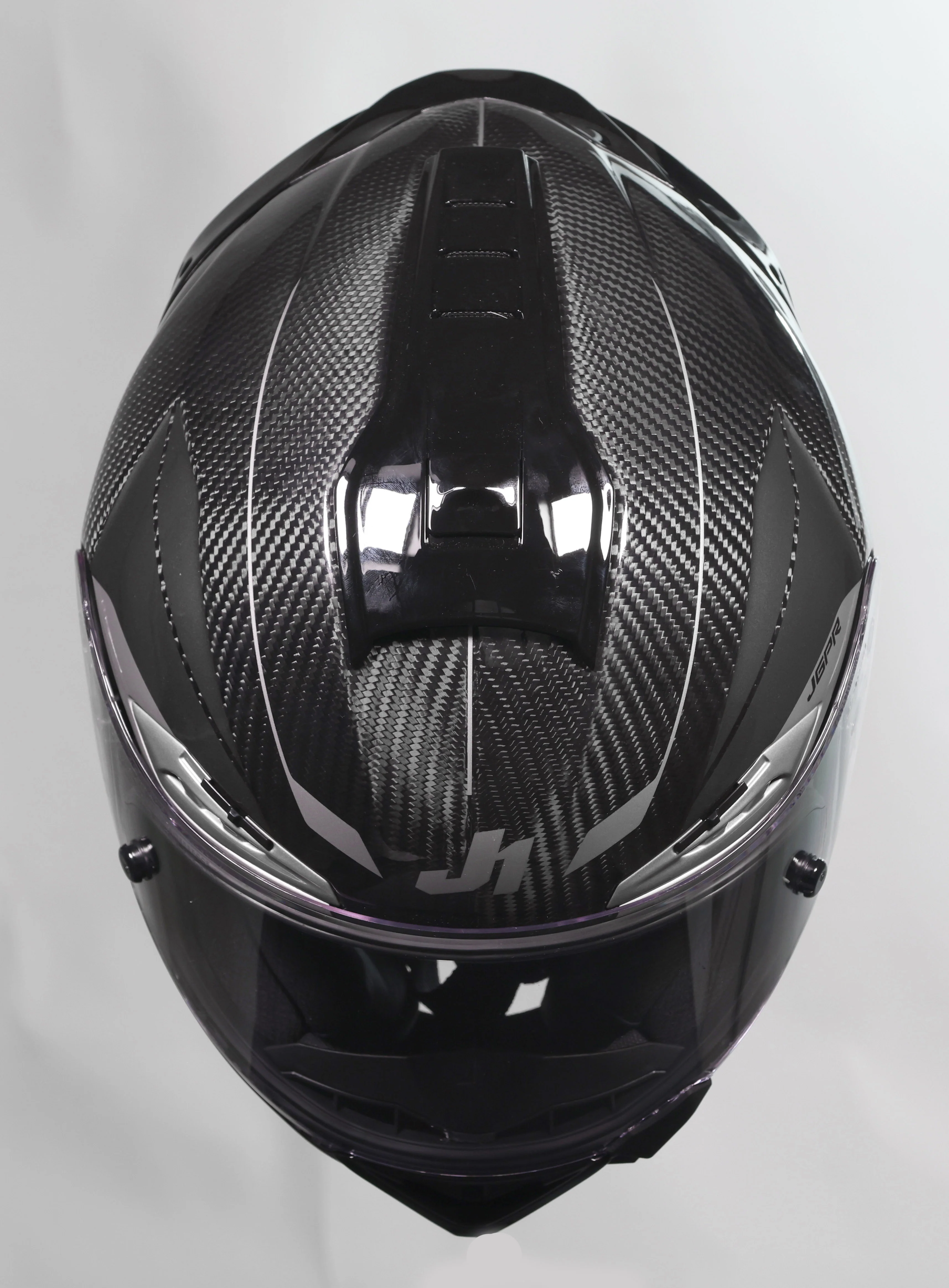 Just1 J-PGR Helm Impulse Silber / Carbon Glanz 6031110932016 - Image 4