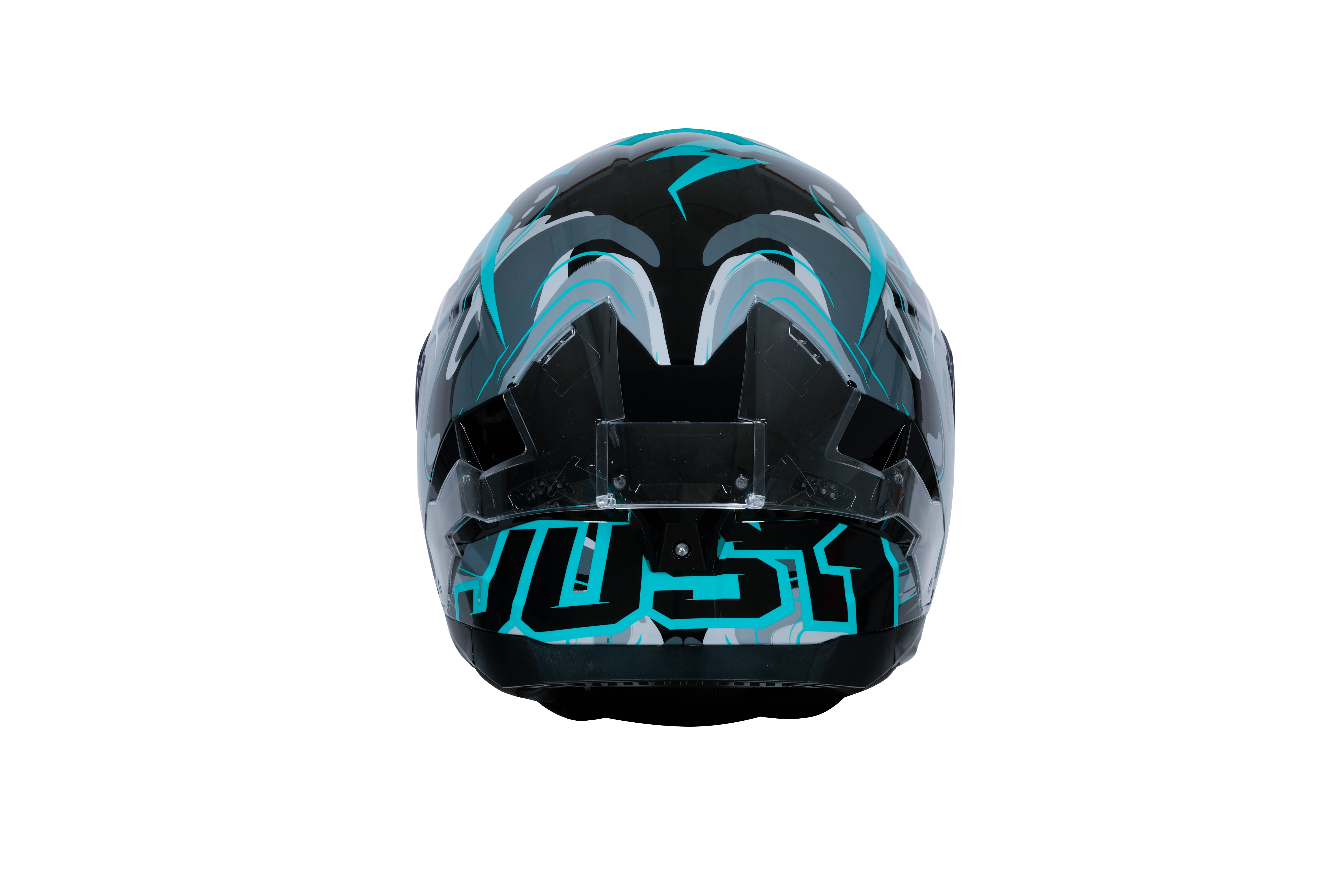 Just1 J-STR Helm Avalon Türkis / Schwarz Glanz 6030390111002 - Image 6