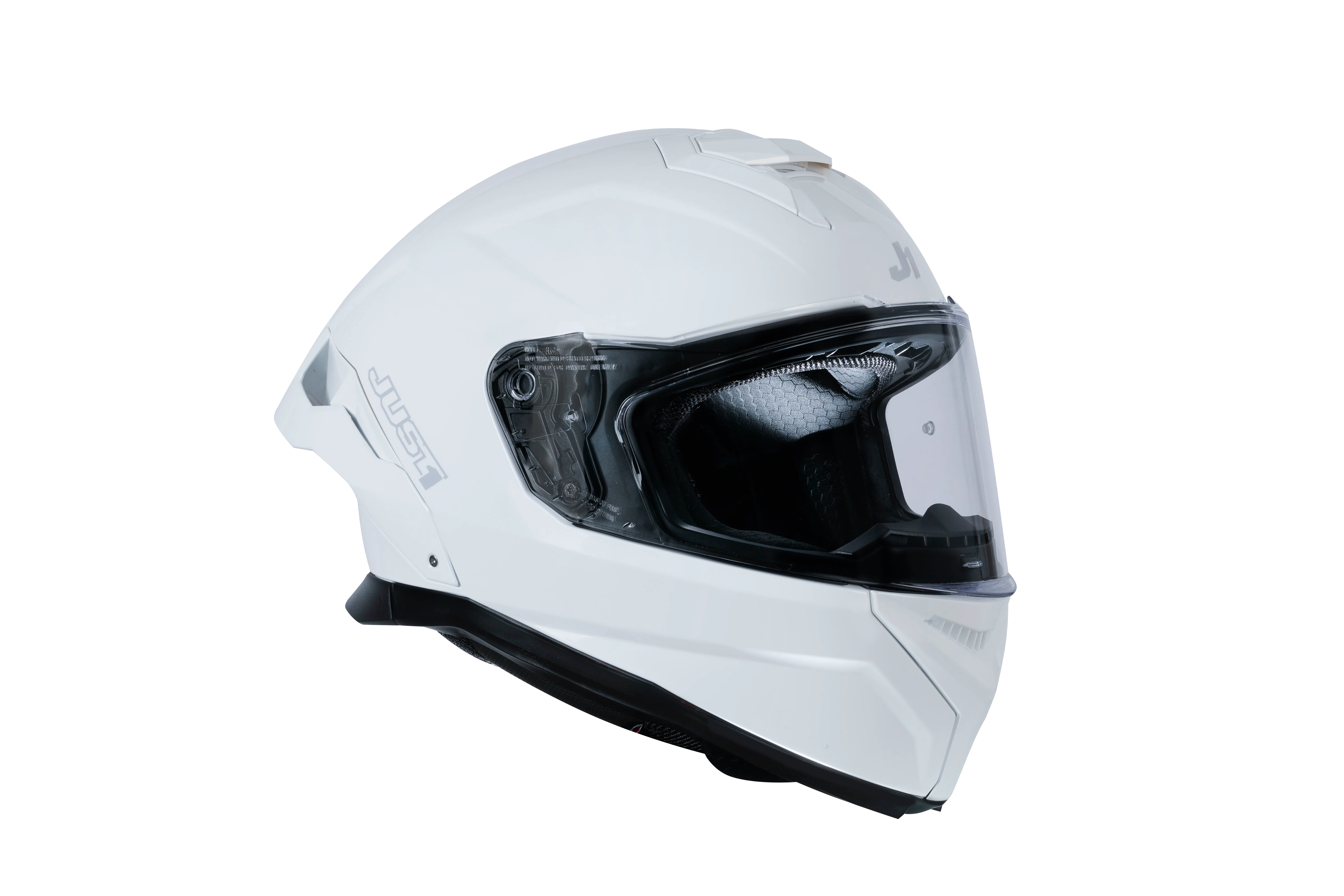 Just1 J-STR Helm Solid Weiß Glanz 6030390181000 - Image 3