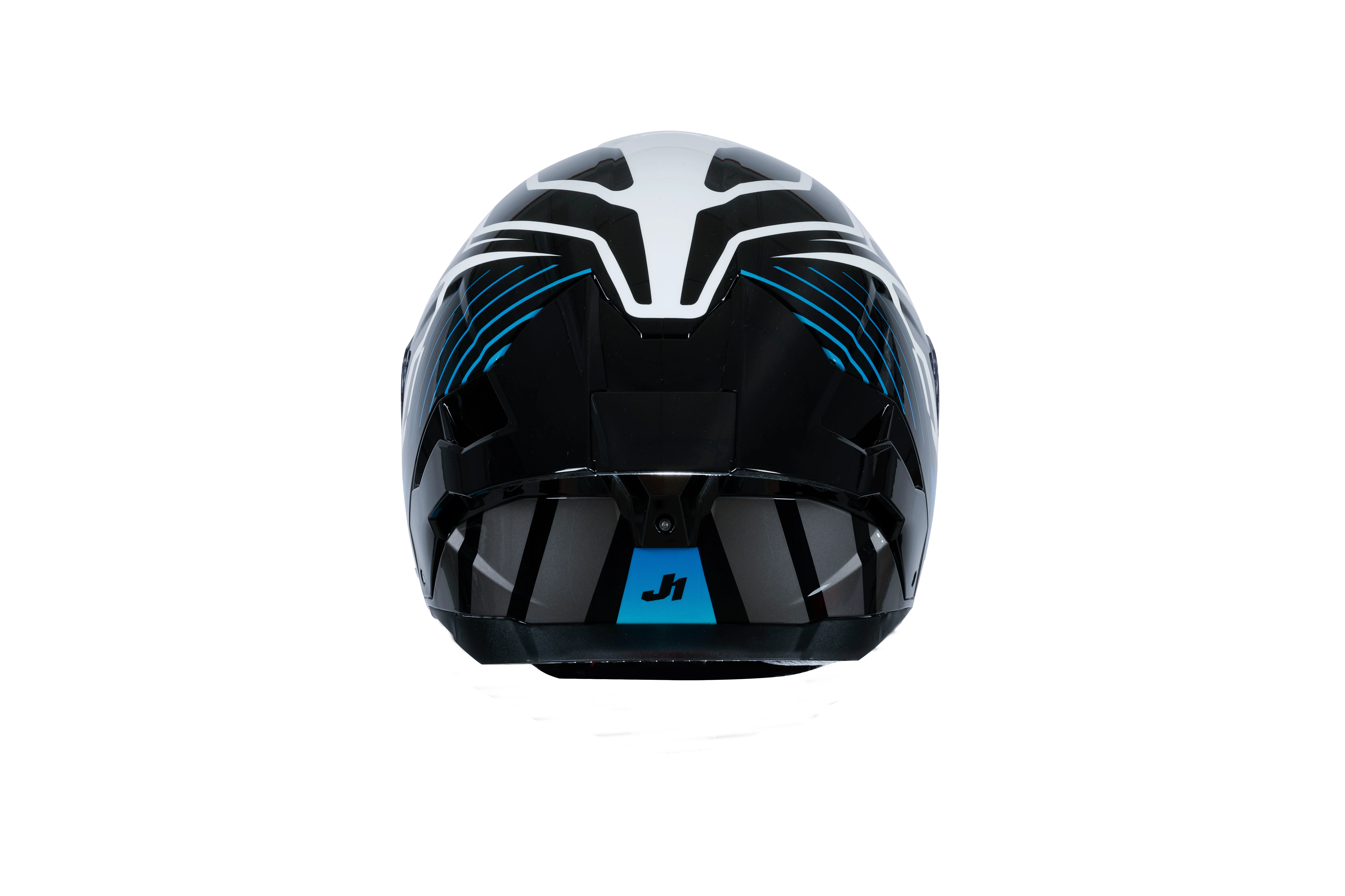 Just1 J-STR Helm Tactical Blau / Weiß Glanz 6030390112003 - Image 5