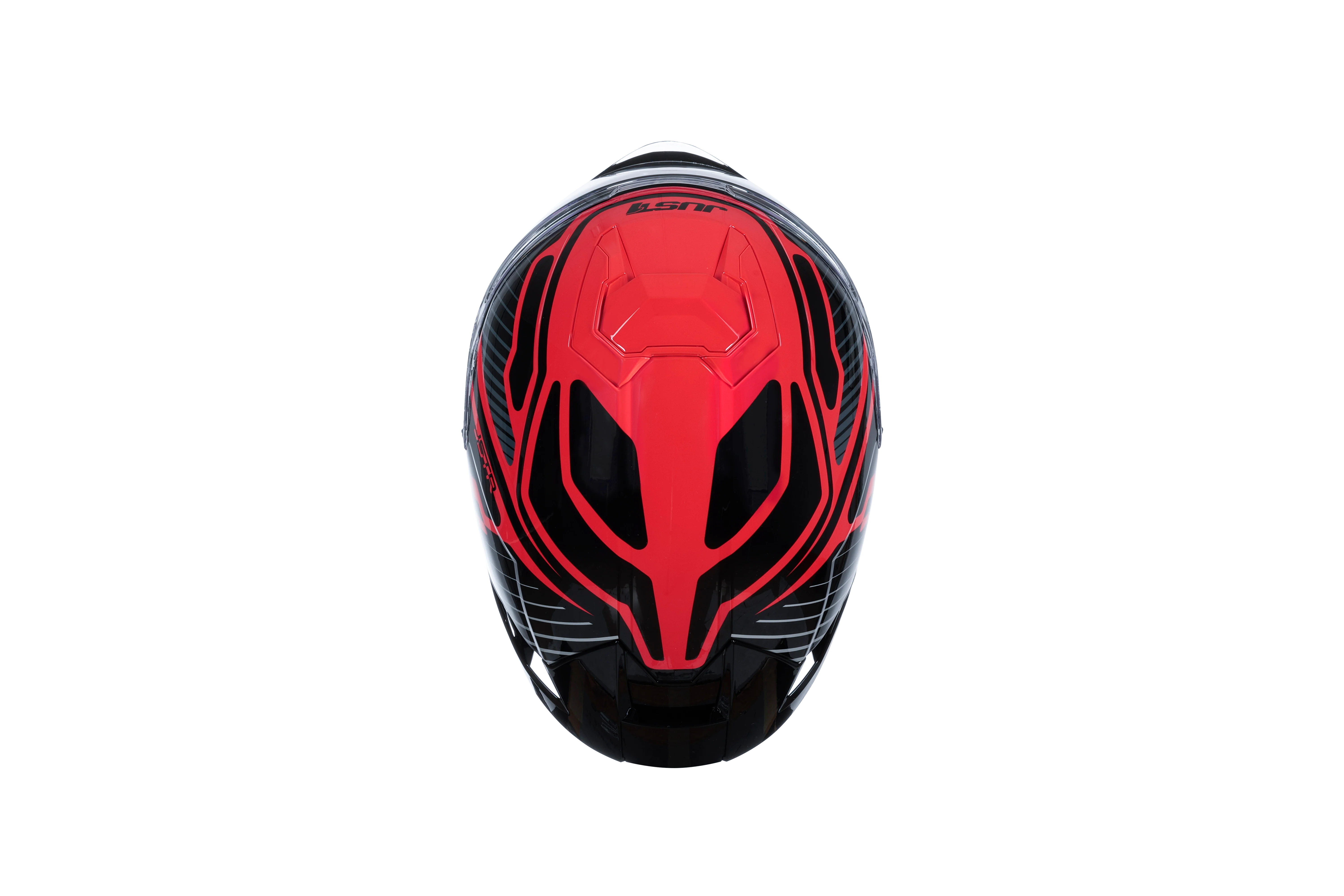 Just1 J-STR Helm Tactical Silber / Rot Glanz 6030390171003 - Image 6