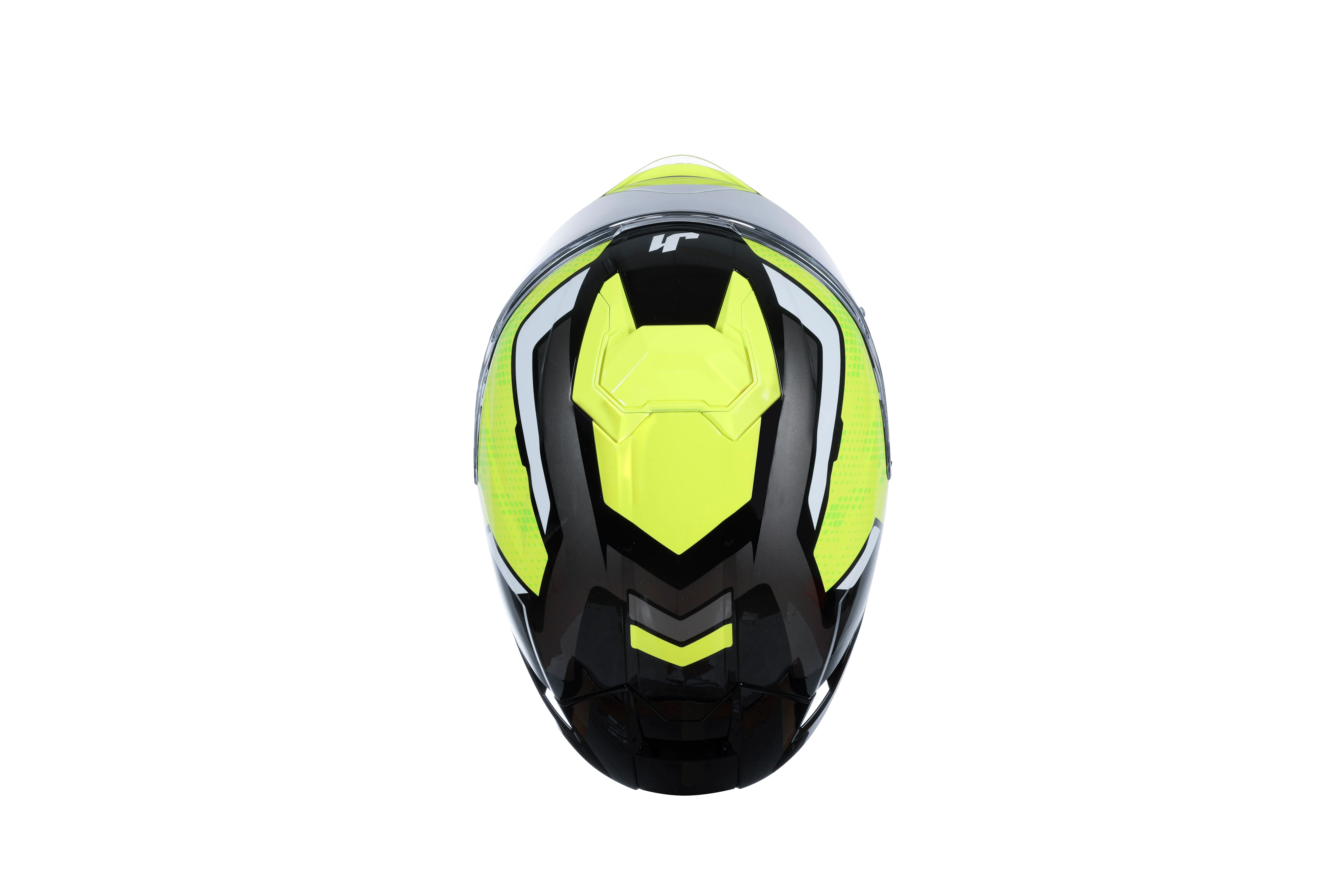 Just1 J-STR Helm Union Neongelb / Schwarz Glanz 6030390191001 - Image 5