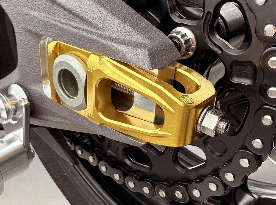 Kettenspanner Kit mit Bremssattelhalter und Brembo P2-24 64mm X206001 Motocorse Ducati Panigale V4/S (25-26) - Image 8