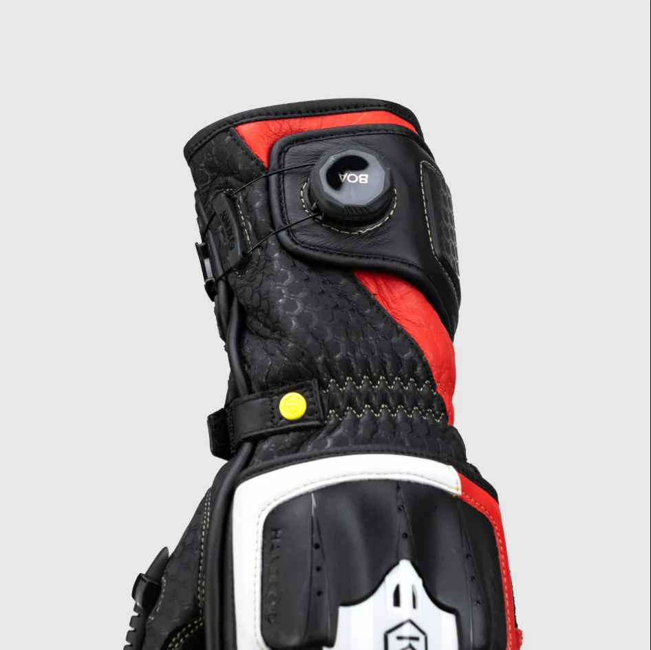 Knox Handroid MK5 Racing Lederhandschuhe | Herren | Rot | 11769404105 - Image 6