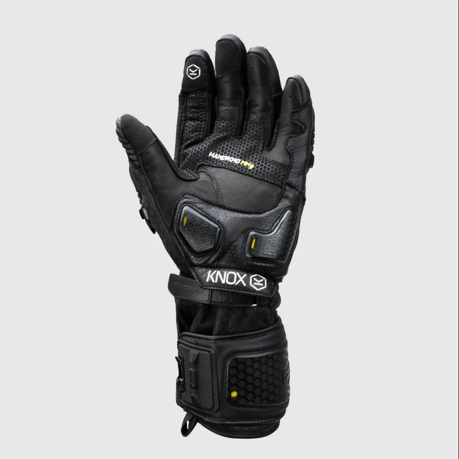 Knox Handroid MK5 Racing Lederhandschuhe | Herren | Schwarz | 11769404100 - Image 5