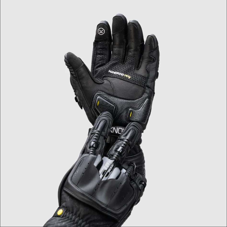 Knox Handroid MK5 Racing Lederhandschuhe | Herren | Schwarz | 11769404100 - Image 9