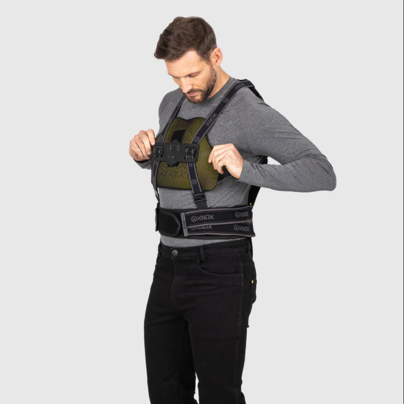 Knox Micro-Lock Brustprotektor | Herren | Schwarz | 1014729044180 - Image 5