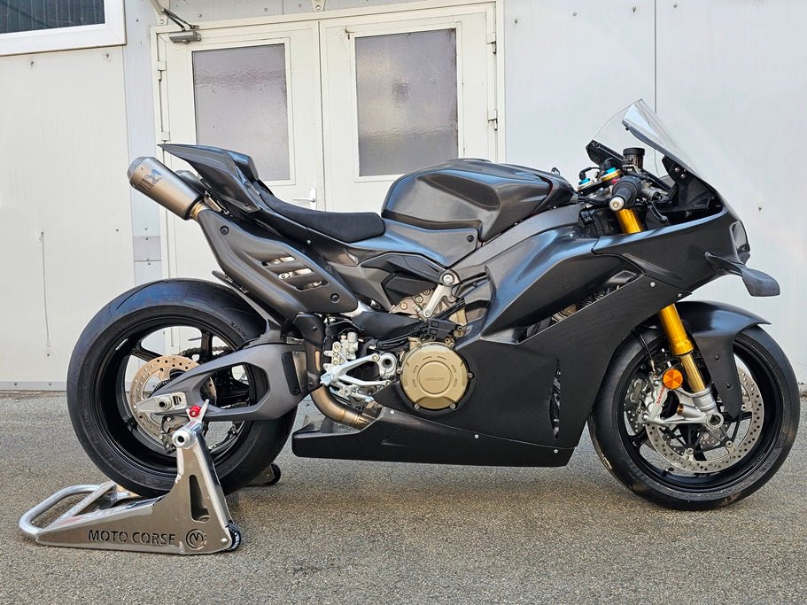 Komplettes Verkleidungsset 200 Plain Carbon Fullsix Ducati Panigale V4/S (25-26) - Image 3