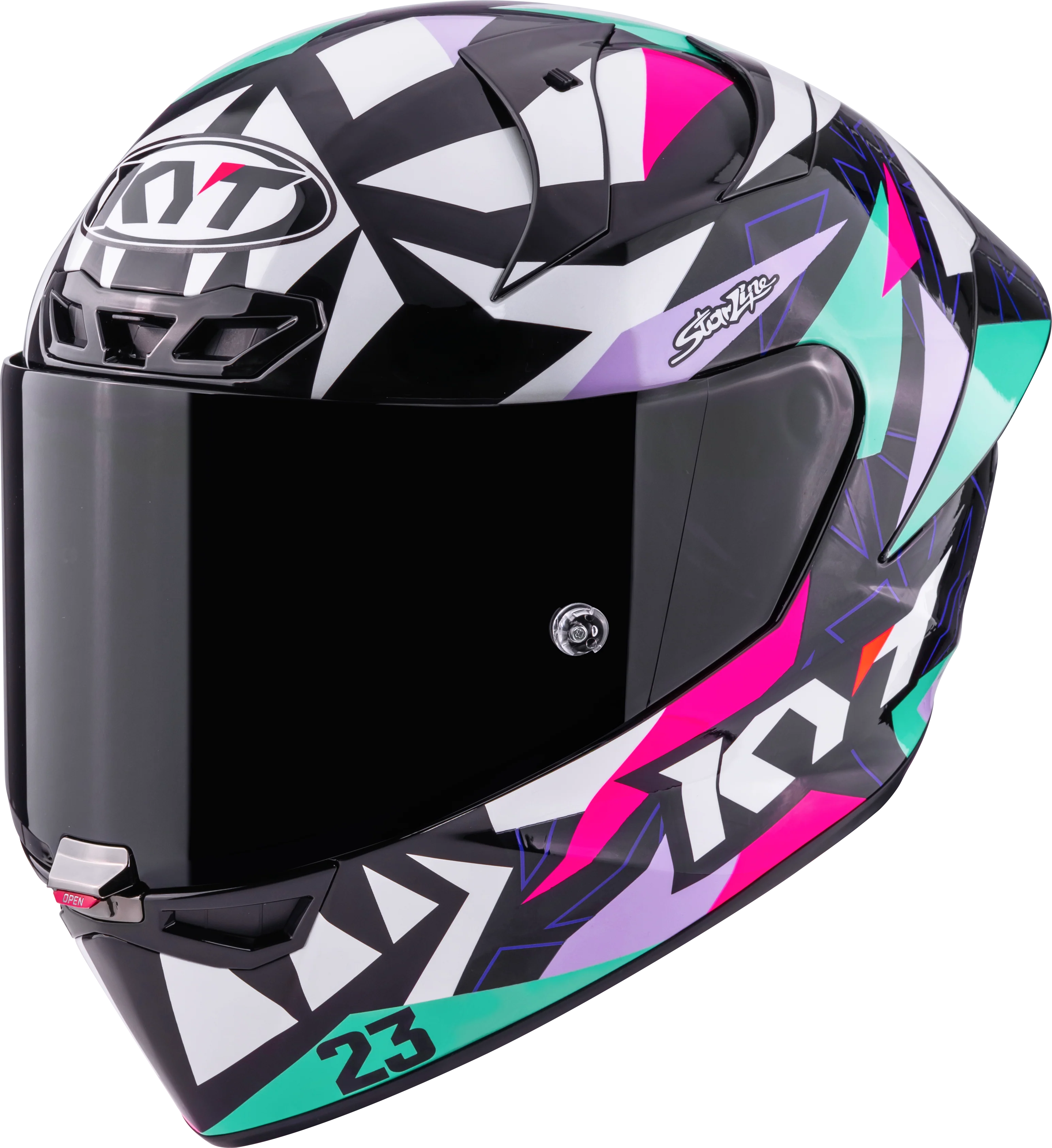 KYT KX-1 Race GP Helm Enea Bastianini Replica 2025 Y6KX0007 - Image 4
