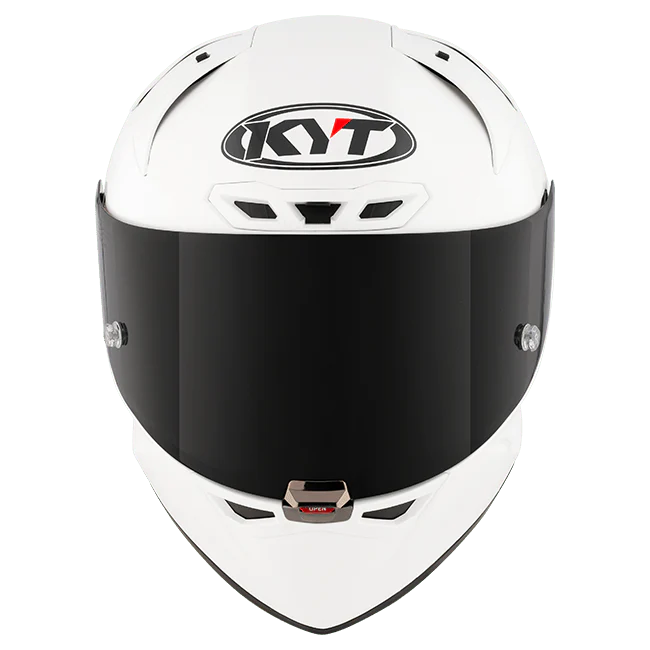 KYT KX-1 Race GP Helm Plain Weiß Y6KXX0W3 - Image 2