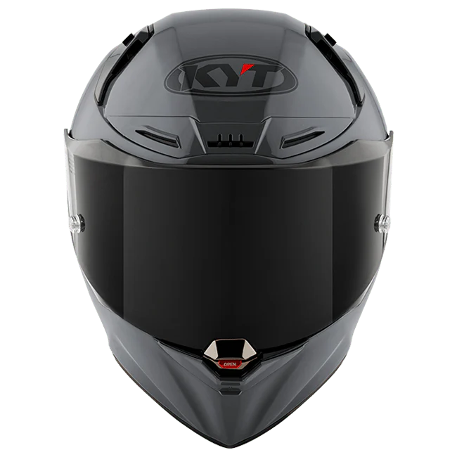KYT R1R Racing Helm Plain grau Y6R100W1 - Image 2