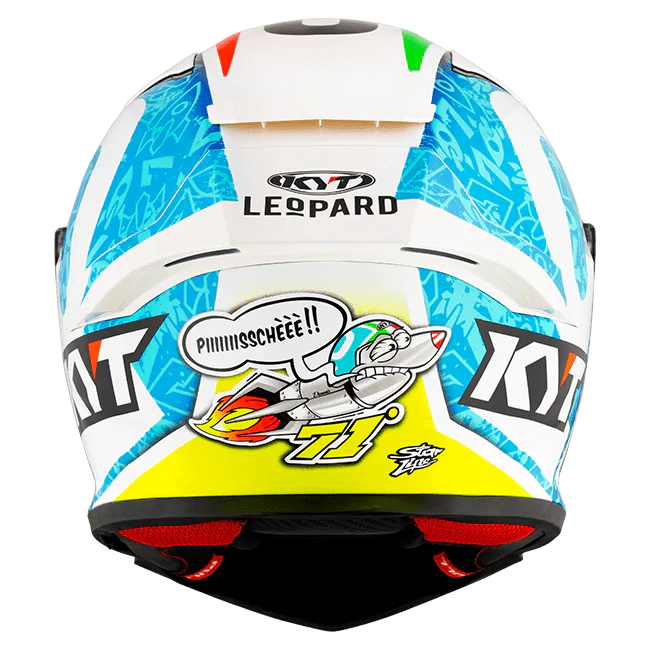 KYT R2R Helm Max Version Dennis Foggia Replica Misano 2021 Y6R20001 - Image 5