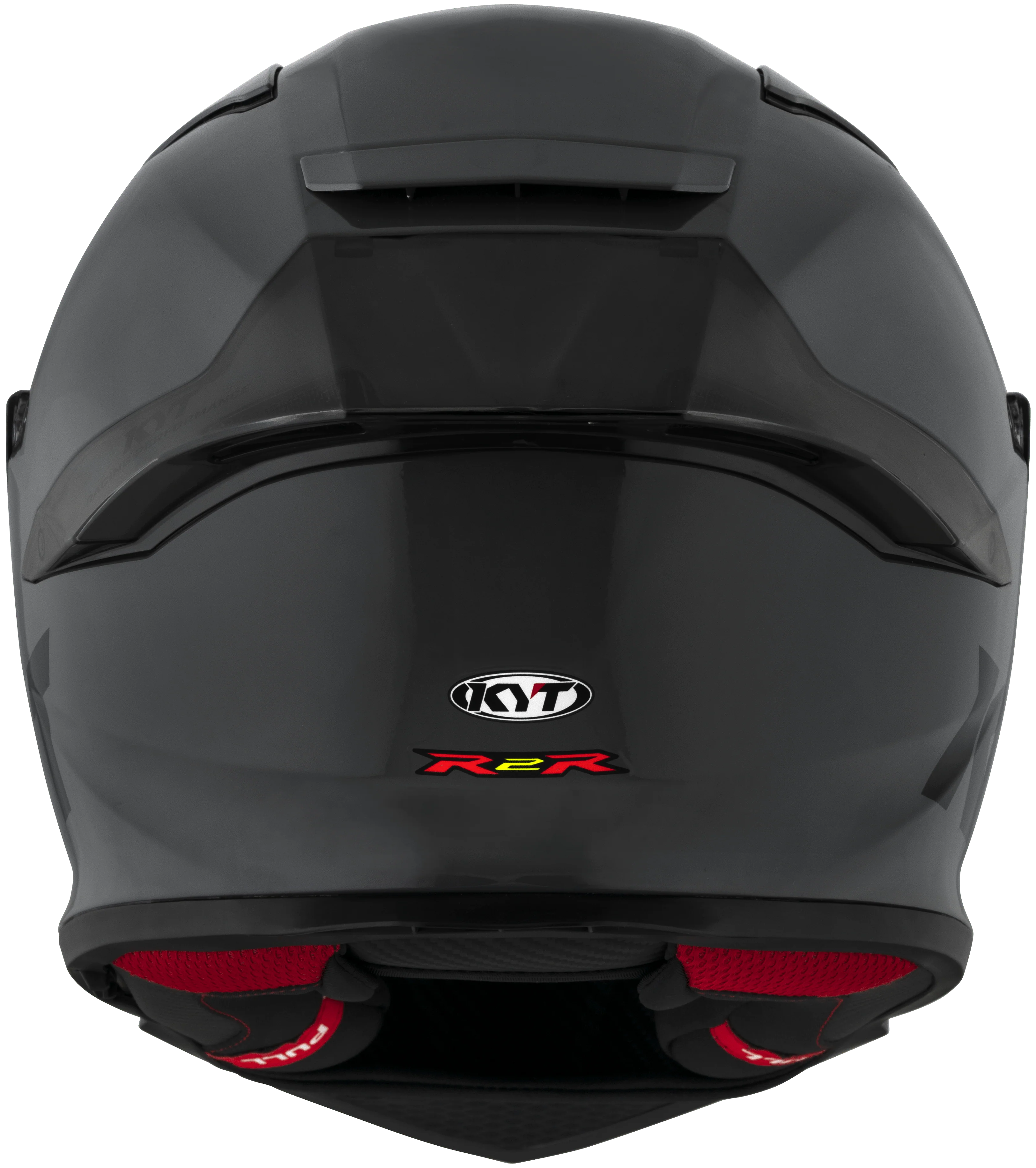 KYT R2R Helm Plain Grau Y6R200W1 - Image 6