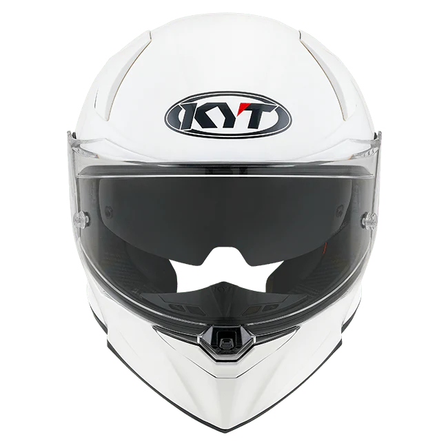 KYT R2R Helm Plain Weiß Y6R200W3 - Image 2
